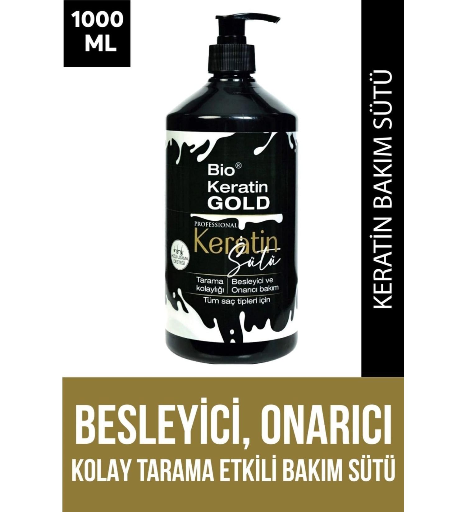 Bio Keratin Gold Keratin Care Milk 1000 Ml - Buy Online on GoSupps.com