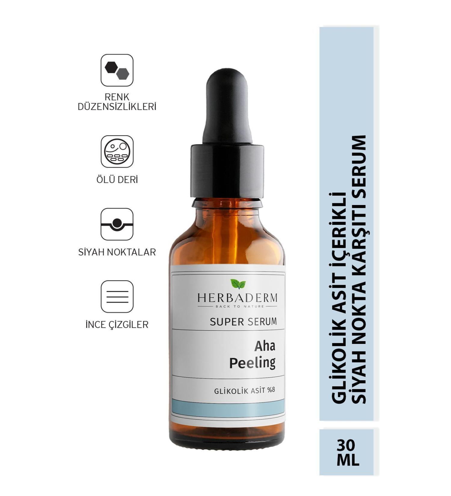 Herbaderm Aha-peeling Skin Tone Equalizer Glycolic Acid Super Serum - Buy Online on GoSupps.com