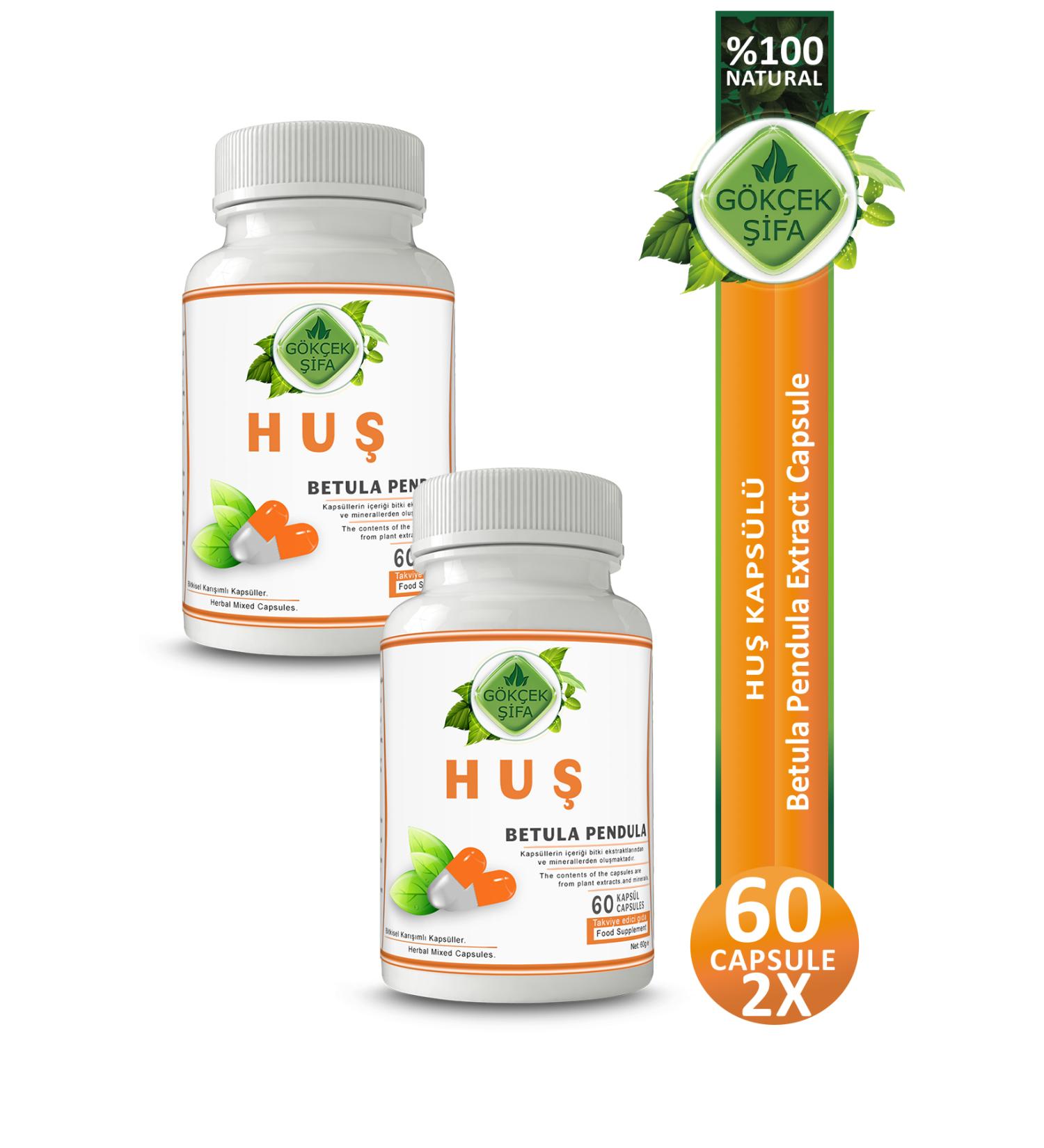 Gokcek Healing Birch Capsule (Betula Pendula Capsule) X 2