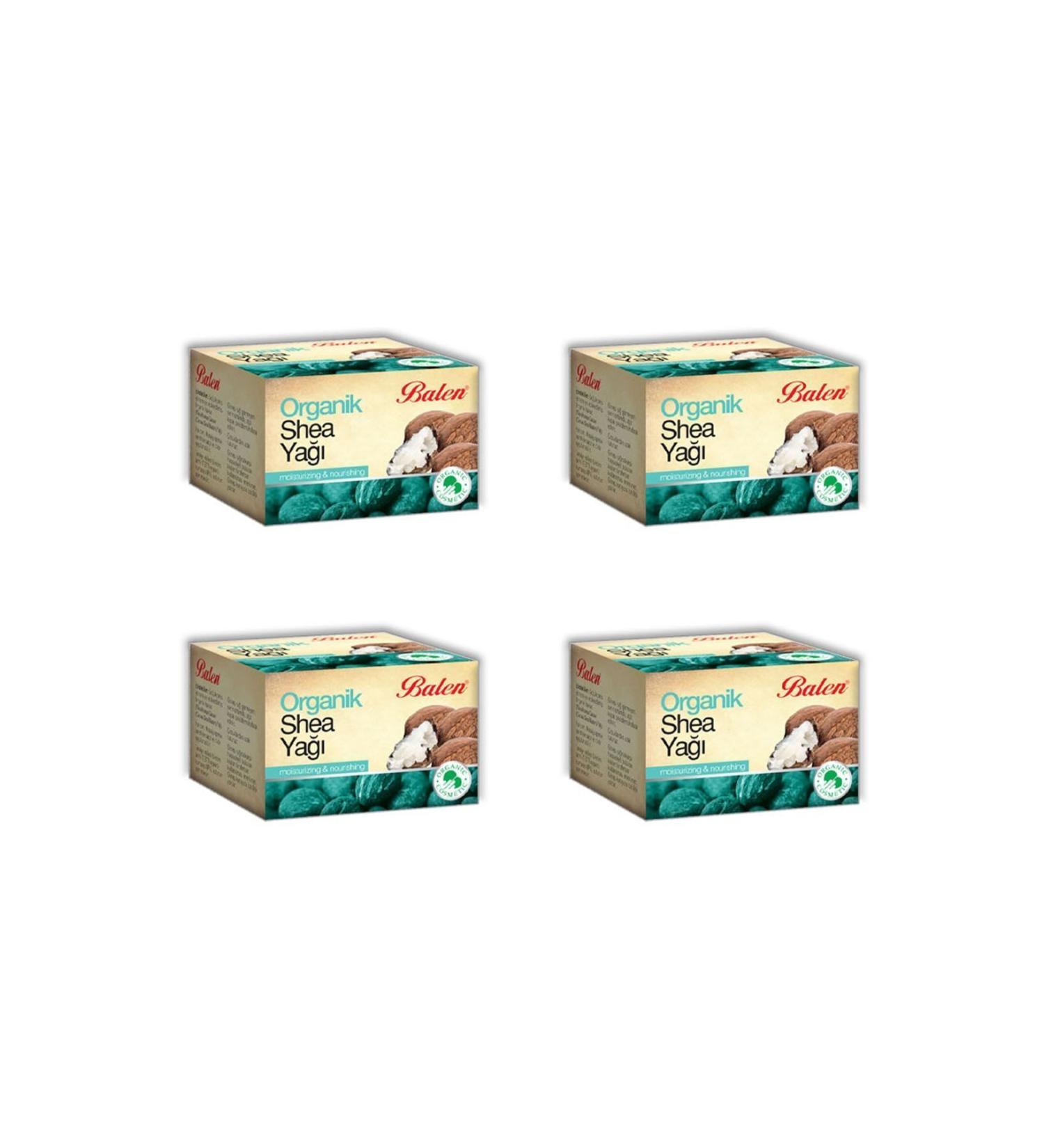 Balen Shea (BUTTER) Butter Organic Certified 50 ml 4 Pieces