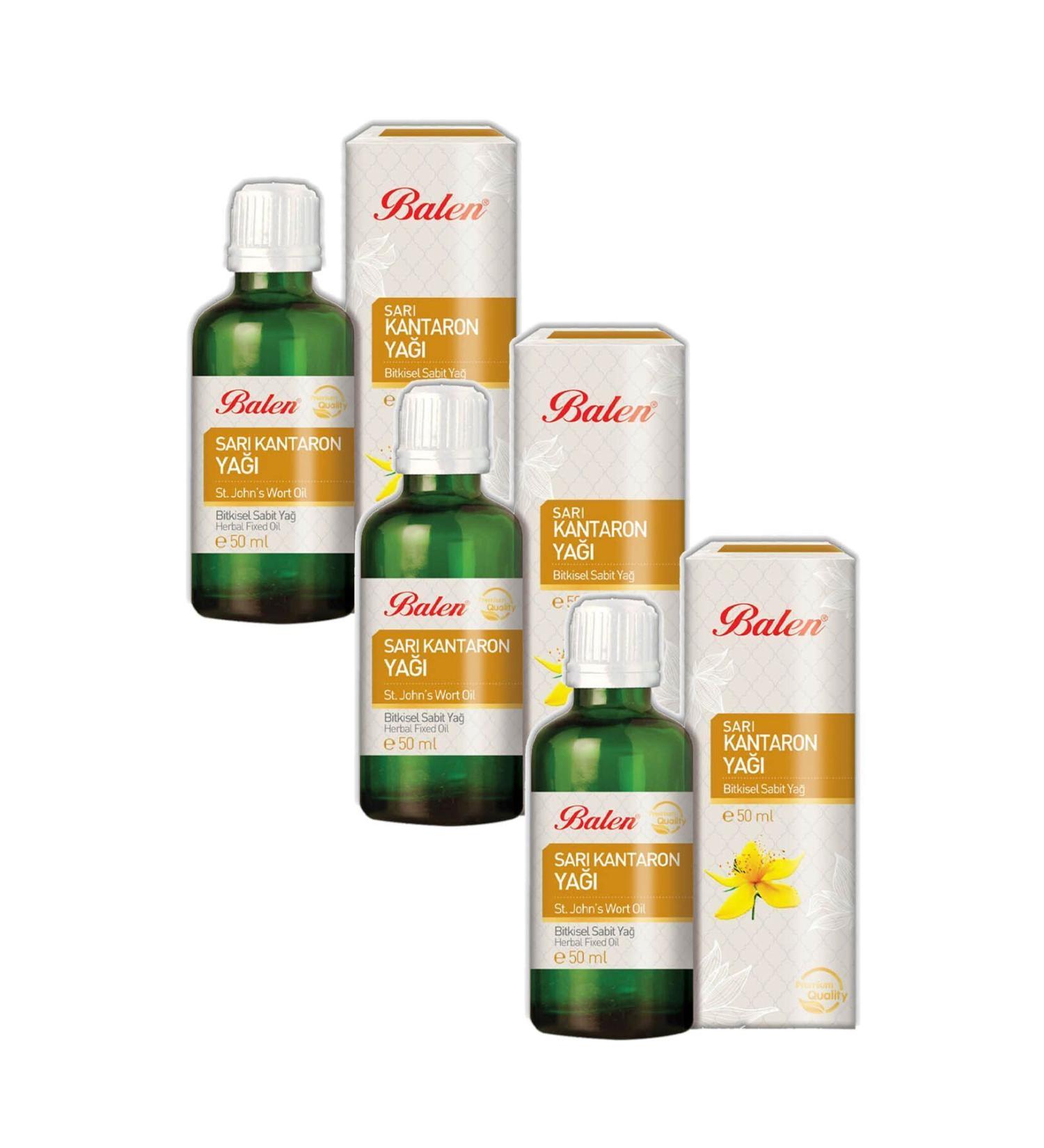 Balen St. John's Wort Oil (MACERATING) 50 ml 3 Pieces