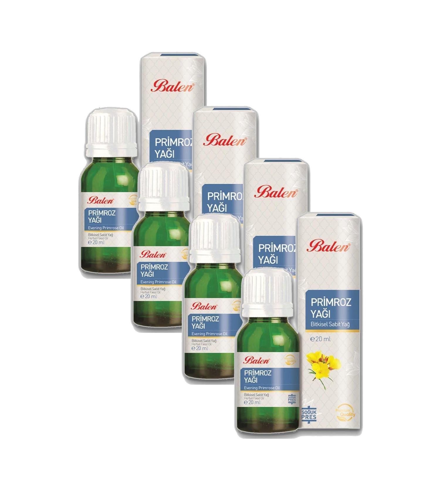 Balen Primrose Oil Cold Press 20 ml 4 Pieces