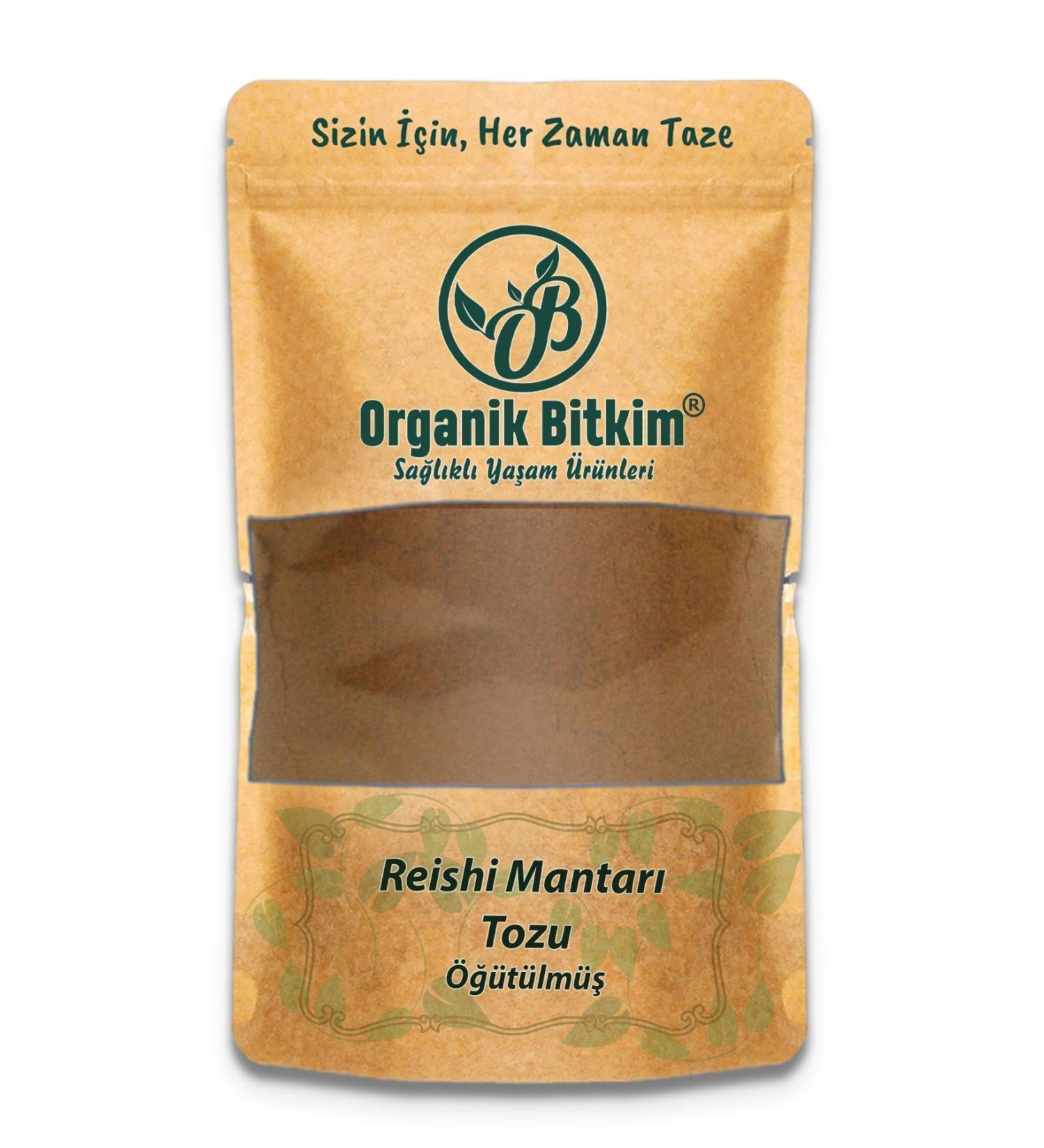 Organic Plant Reishi Mushroom Powder (GANODERMA LUCIDUM) 500 gr