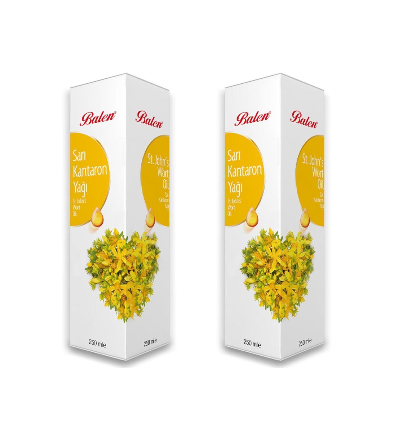 Balen St. John's Wort Oil (MACERATING) 250 ml 2 Pieces - Buy Online on GoSupps.com