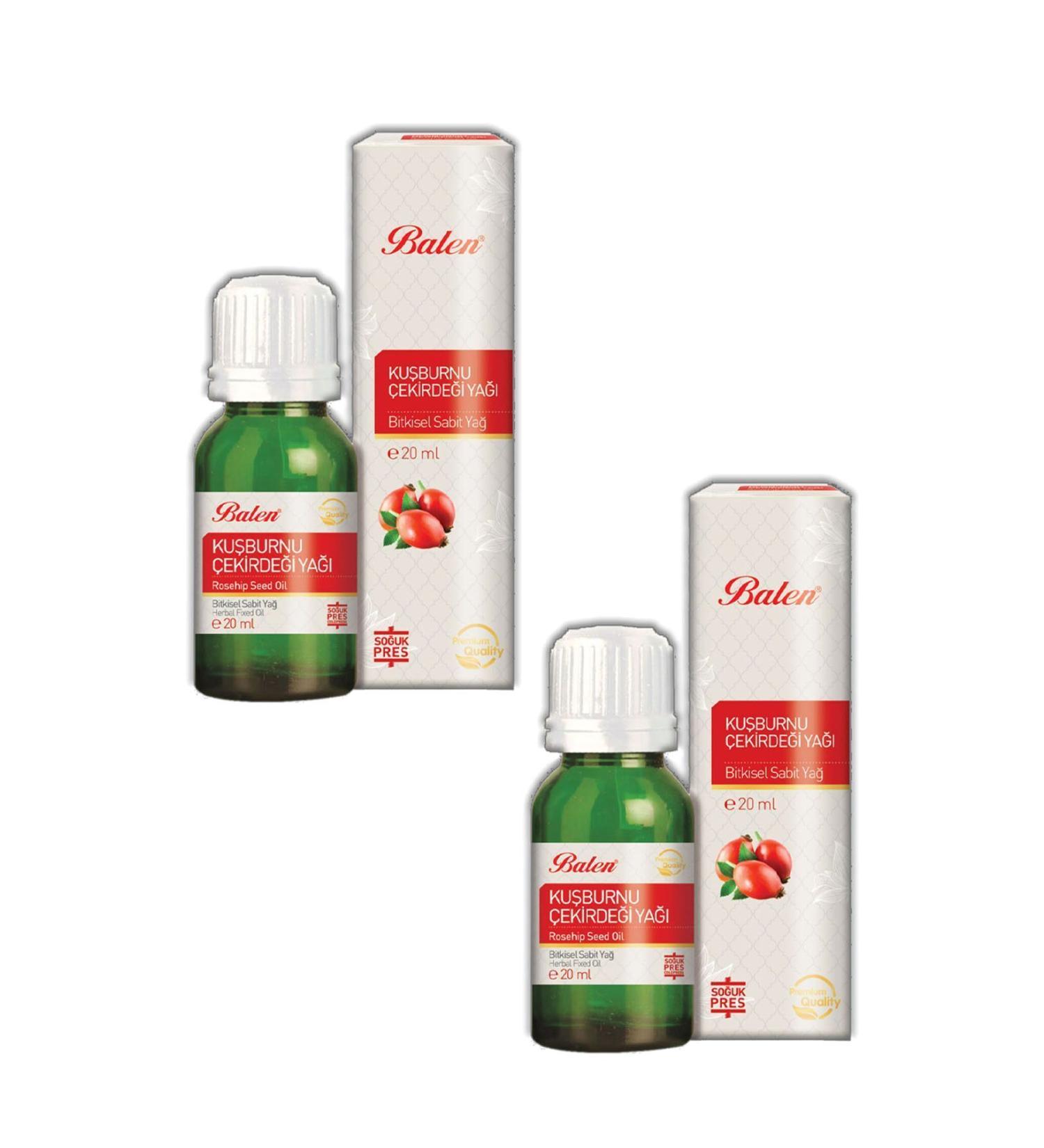 Balen Rosehip Seed Oil Cold Press 20 ml X 2 Pieces