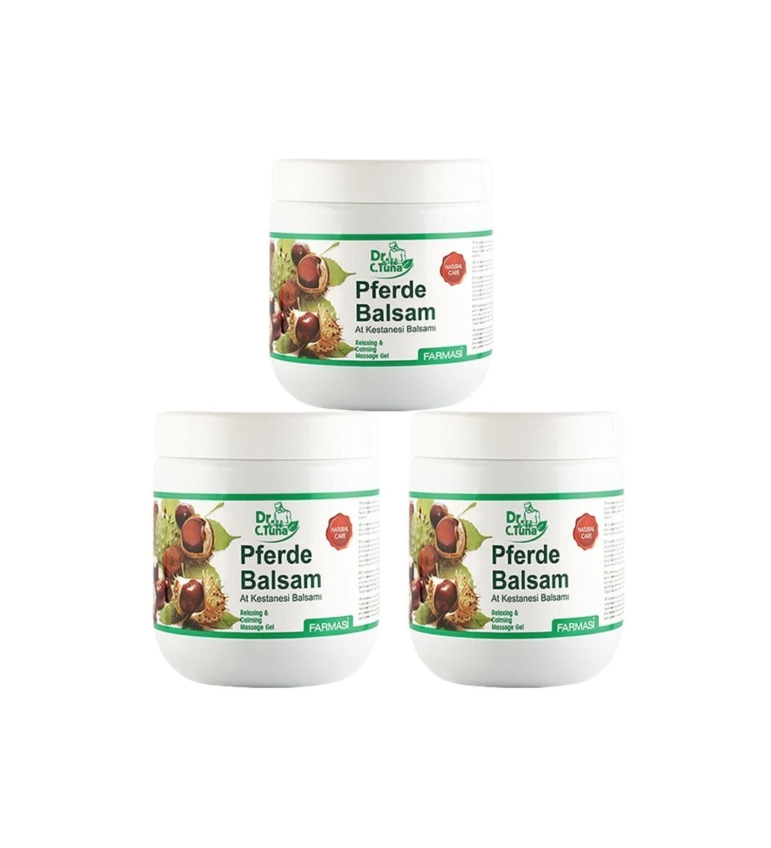 Farmasi Dr Cevdet Tuna Horse Chestnut Massage Gel 500 Ml 3 Pieces