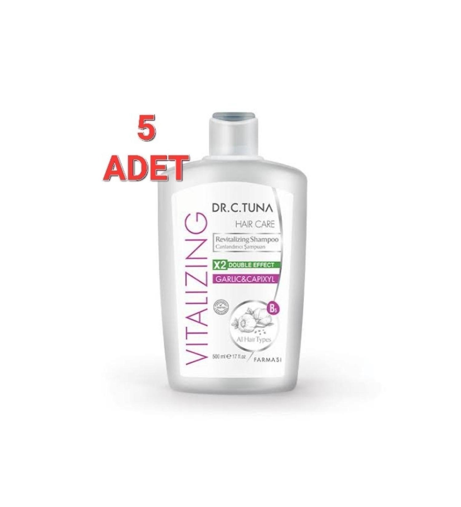 Farmasi Vitalizing Garlic Shampoo 5 Pieces 500ml