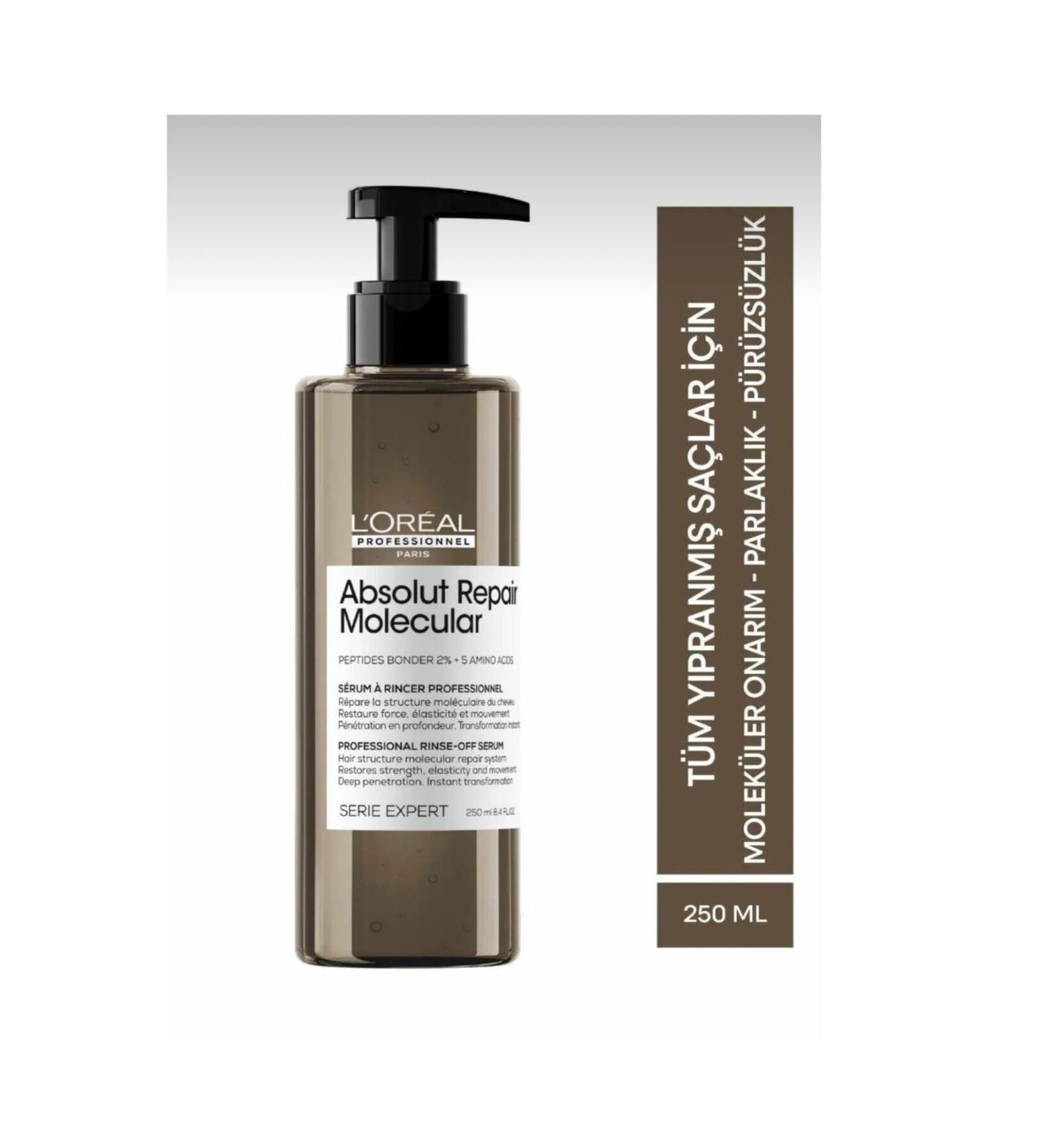 L'oreal Professionnel Absolut Repair Molecular Rinse-Off Serum for All Damaged Hair - Buy Online on GoSupps.com
