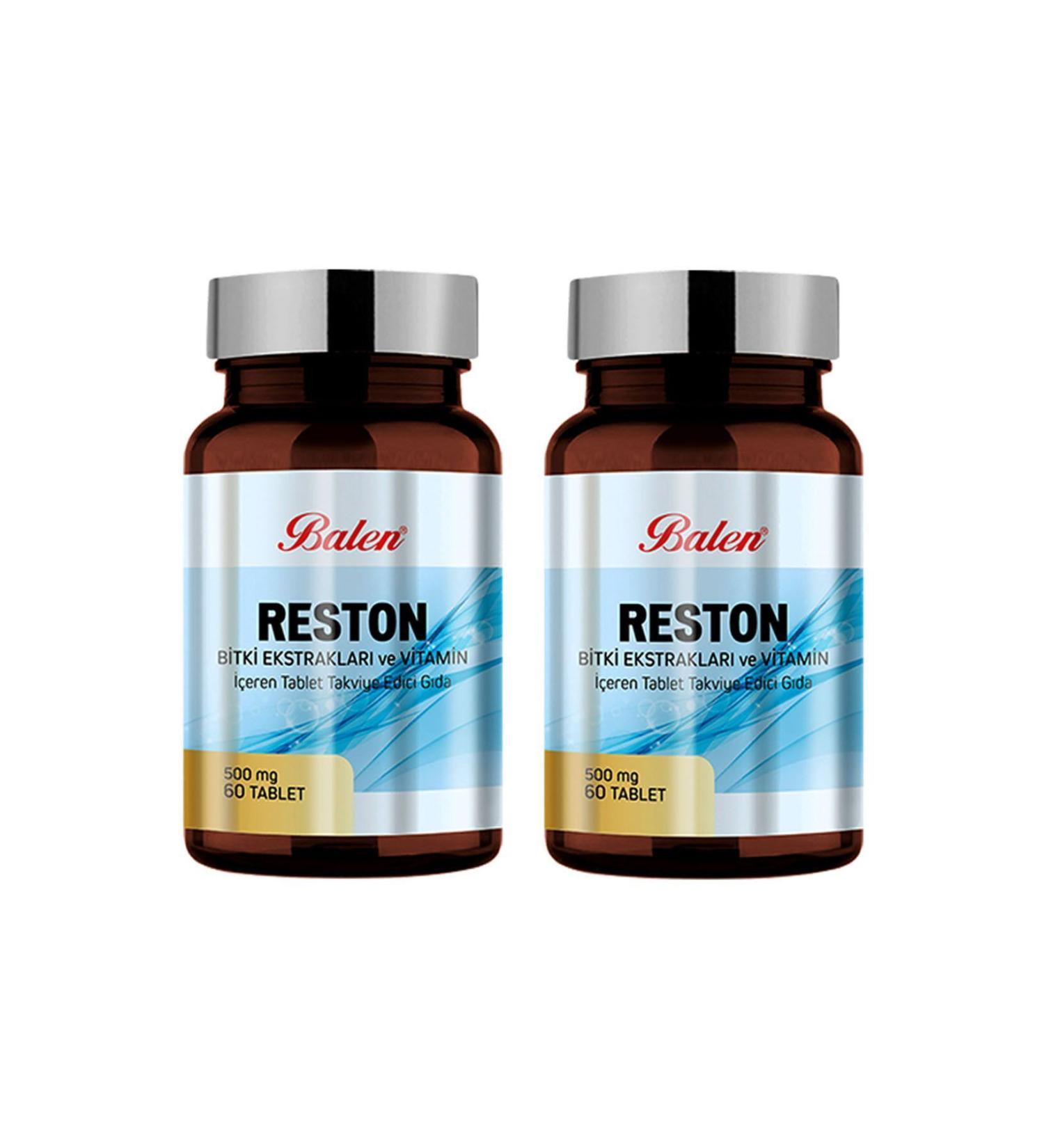 Balen Reston Plant Extracts - Vitamin 60 Tablets X 2 Pieces