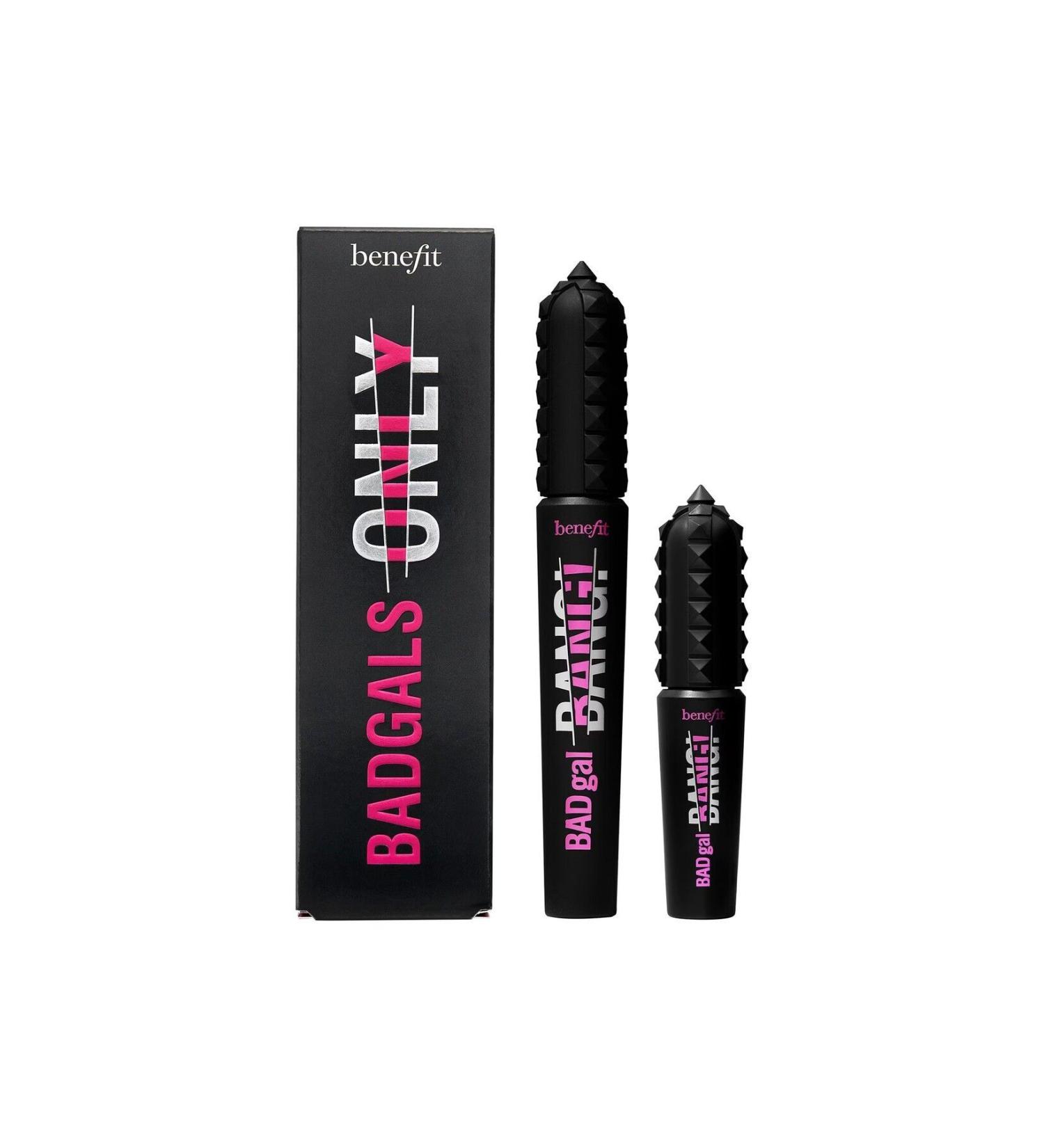benefit cosmetics BADgals Only - 36 Hours Intense Volume Black Mascara Set ( 8.5 gr + 4 gr ) Provitamin B5 - Buy Online on GoSupps.com