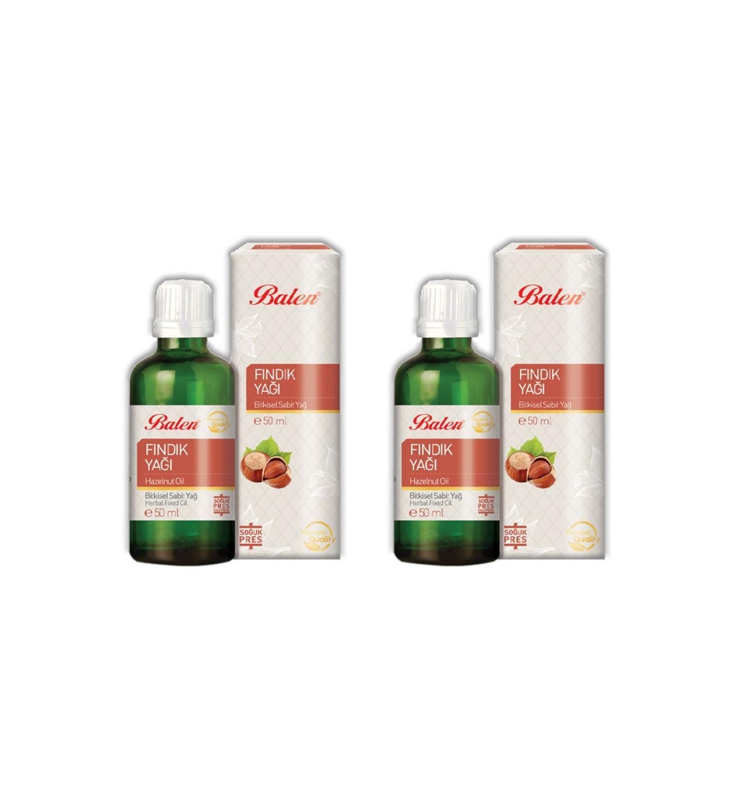Balen Hazelnut Oil Cold Press 50 ml 2 Pieces