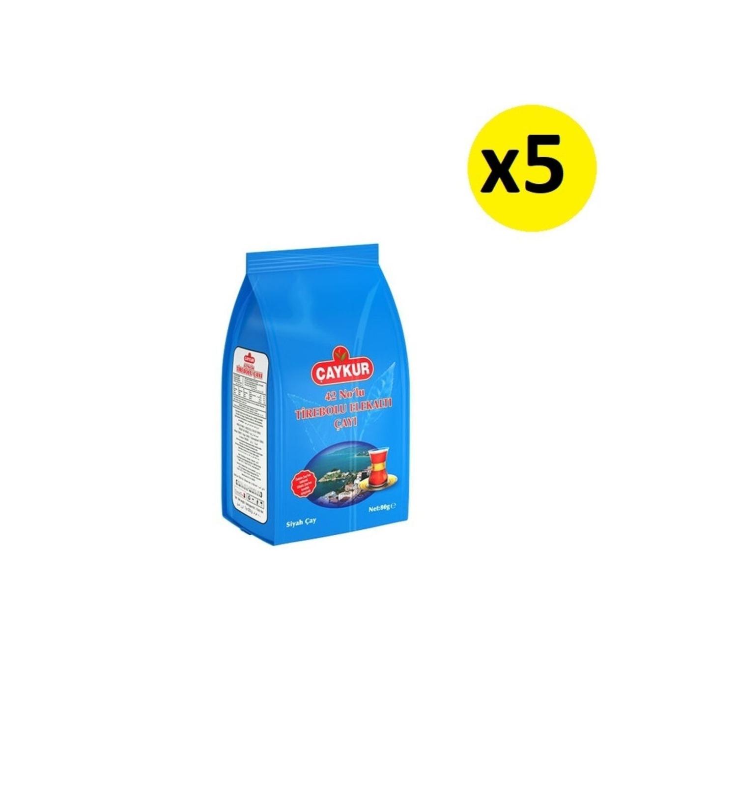 aykur No. 42 Tirebolu Sifted Tea 80 Gr 5 Pieces