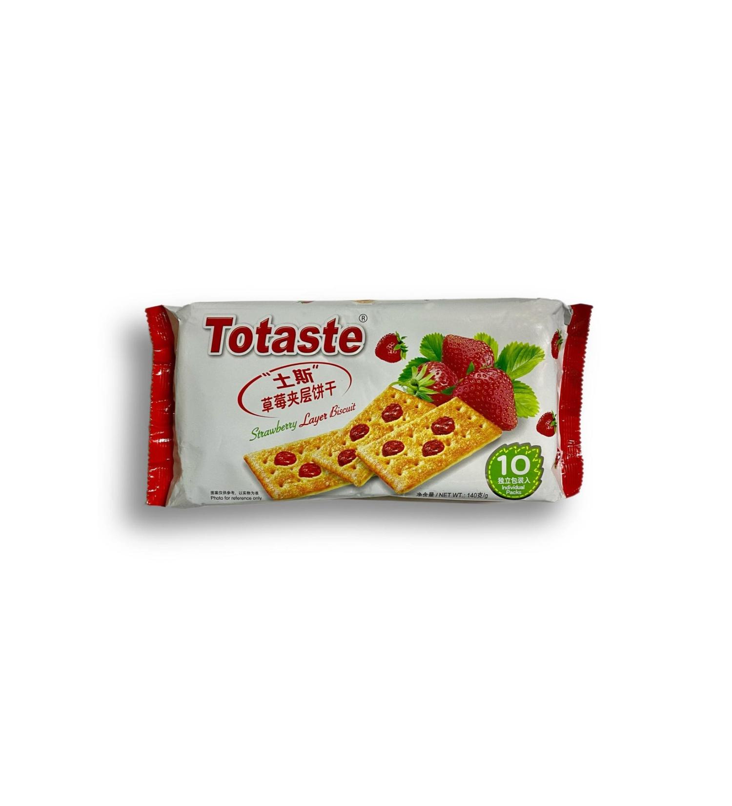 Totaste Strawberry Layer Biscuit 140g