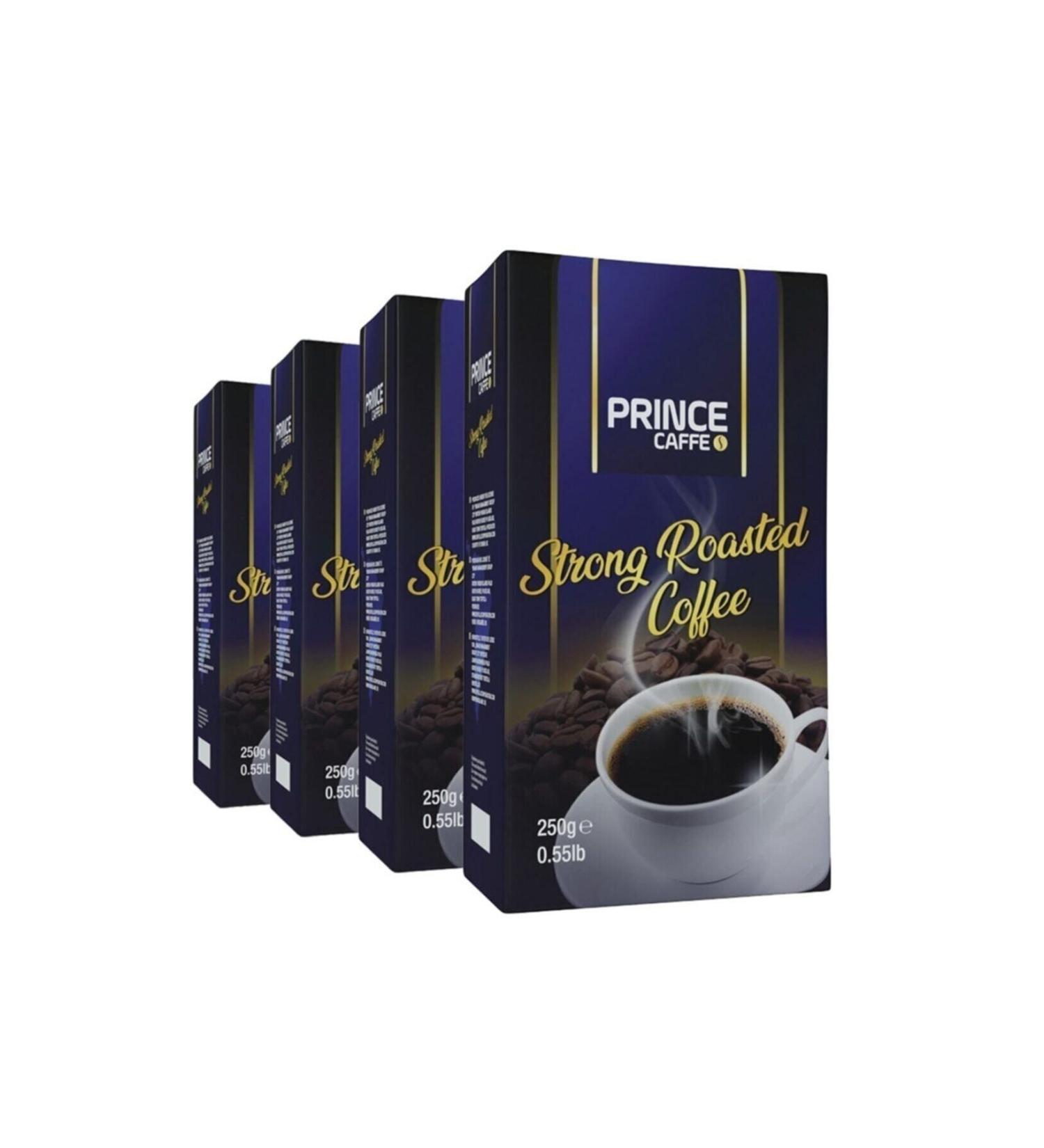 Prince Caffe Strong Roasted Filter Coffee 4 X 250 Gr (1 Kg)