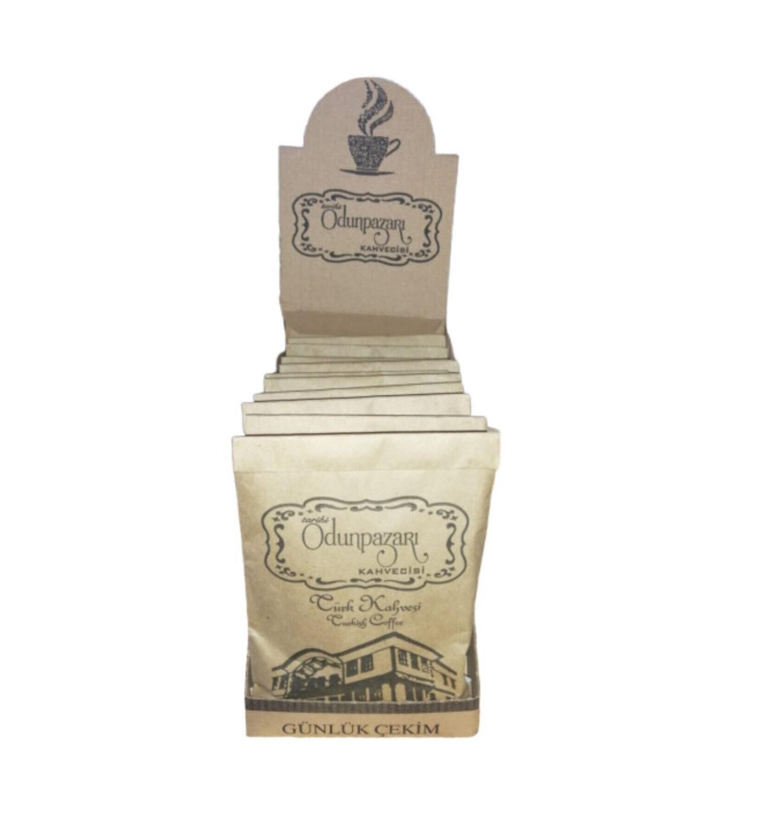Historical Odunpazar Coffee Shop 10x100 Gr Turkish Coffee - Buy Online on GoSupps.com