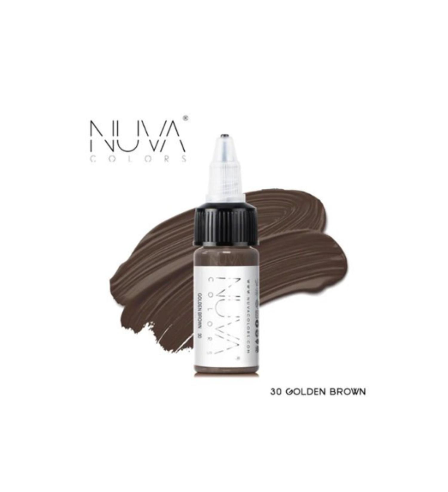 nuva colors Golden Brown Eyeliner Paint 15 ml