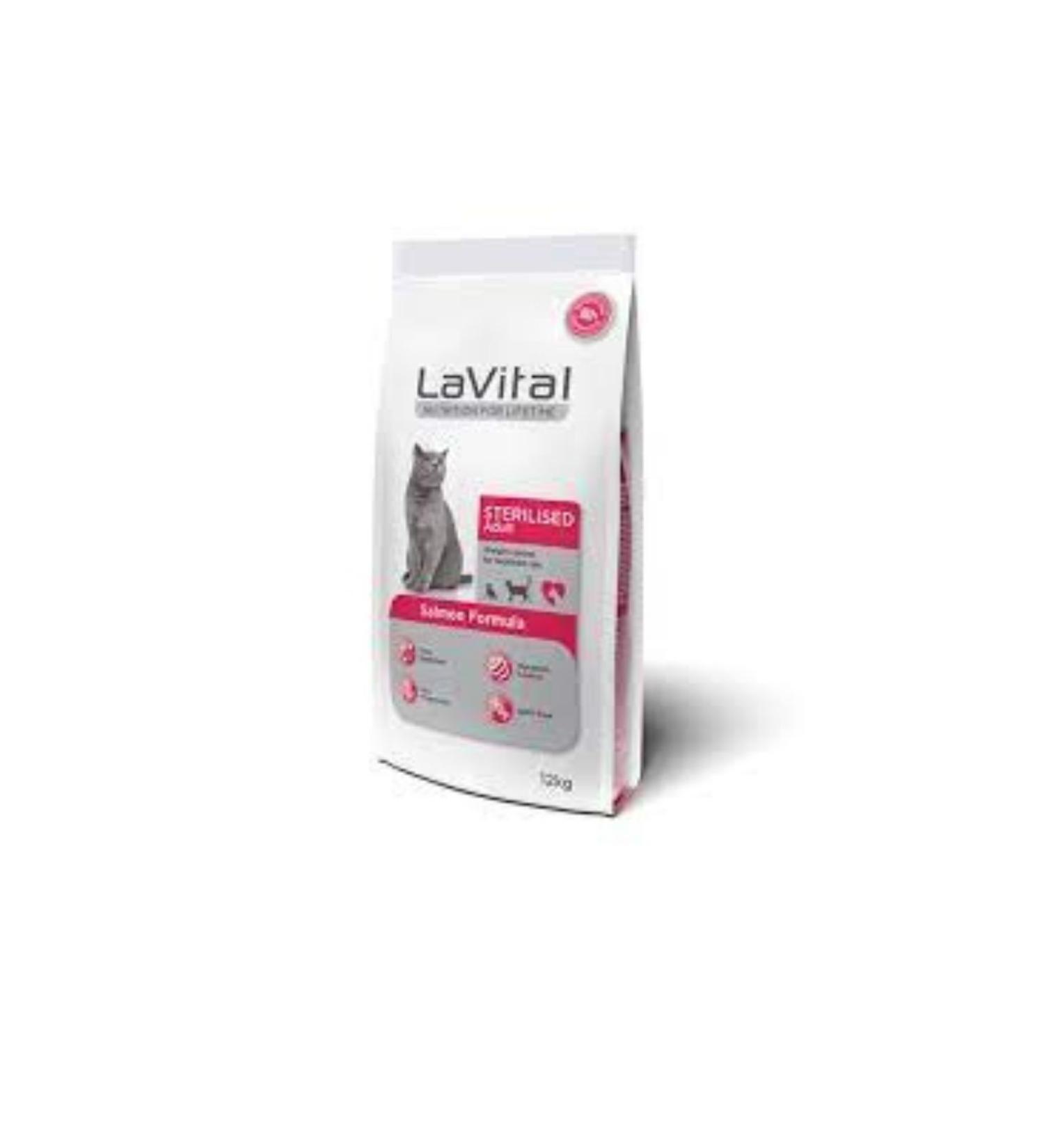 La Vital Salmon Sterilized Adult Cat Food 1.5 Kg