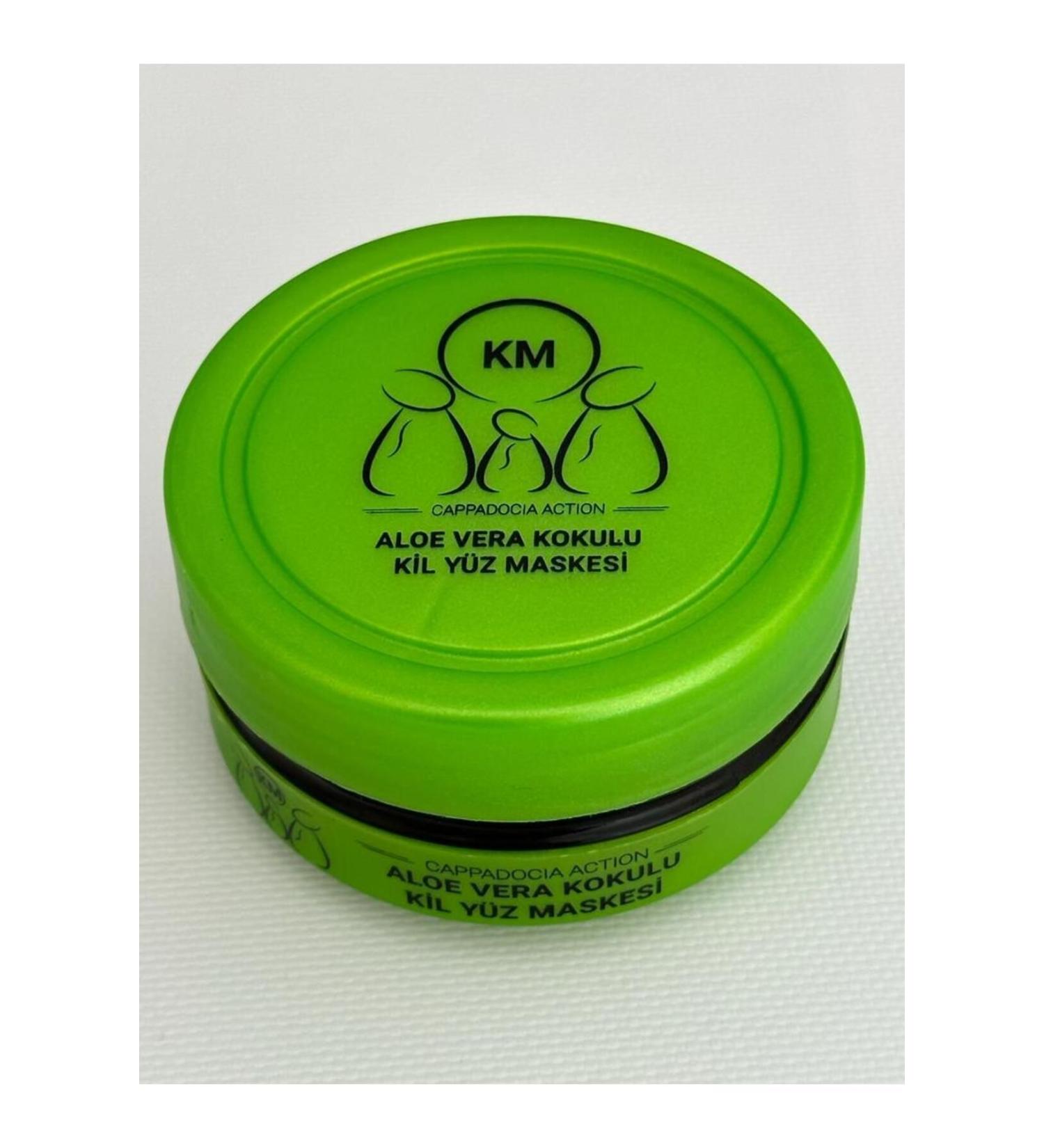 KM Cappadocia Action Aloe Vera Scented Clay Face Mask 250 gr