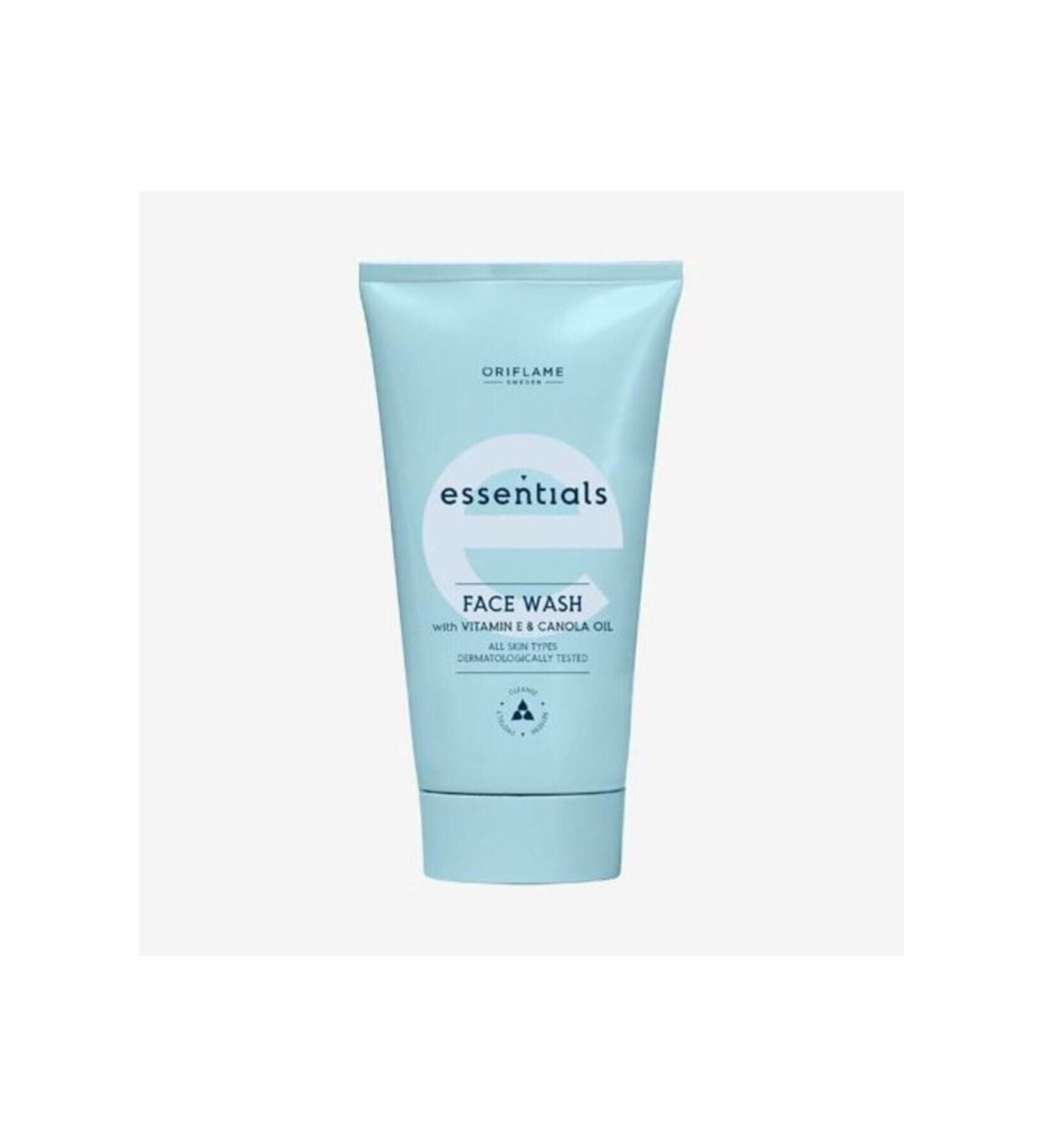 Oriflame Essentials Vitamin E Canola Oil Face Wash Gel