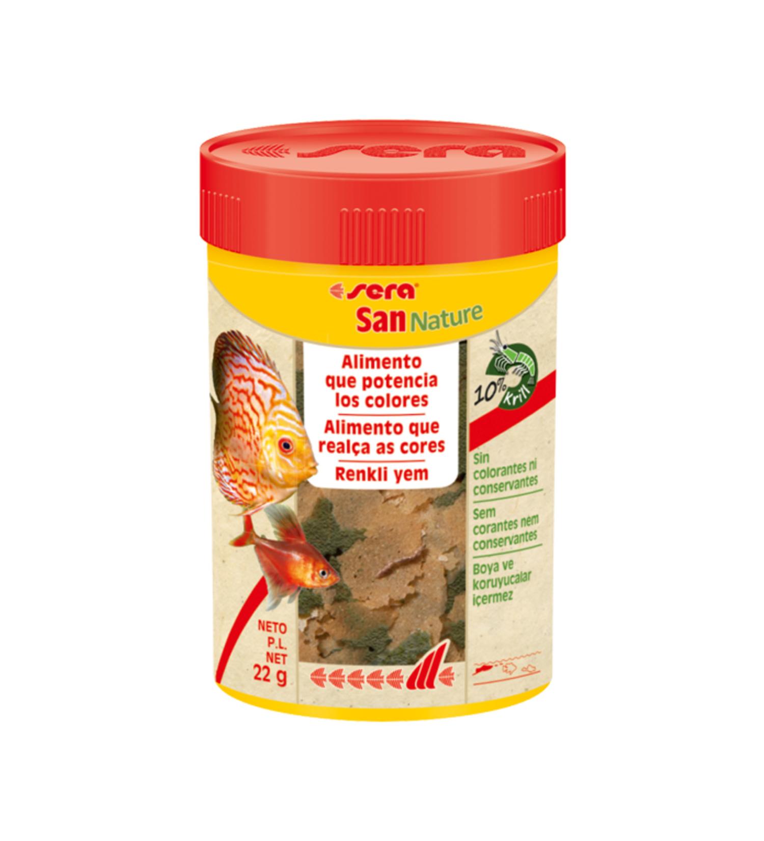 No Label Sera San Nature Fish Food 100 ml