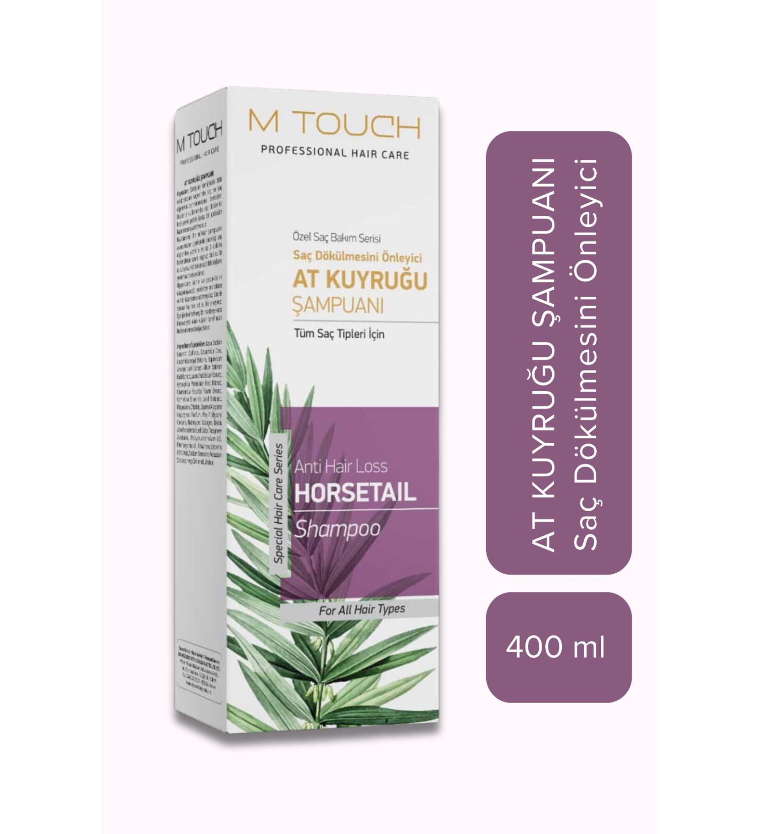 mtouch 0 natural M Touch Horsetail Shampoo - Against hair loss - 400ml