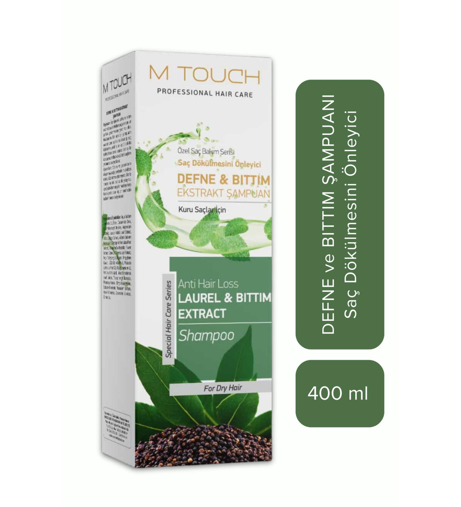 mtouch 0 natural M Touch Defne and B tt m Shampoo - Against hair loss - 400ml - Buy Online on GoSupps.com