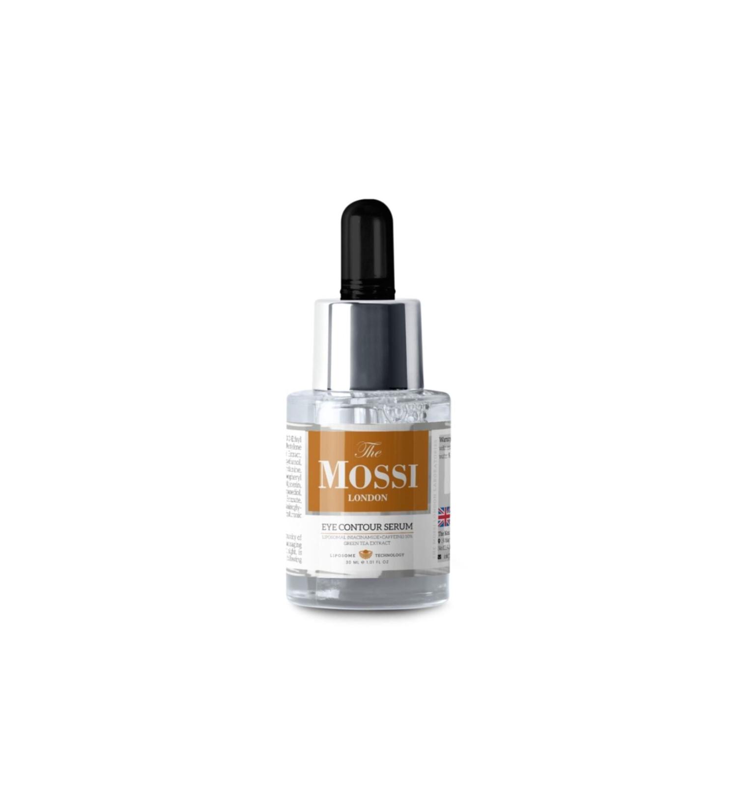 The Mossi London Eye Contour Serum Liposomal (NIACINAMIDE CAFFE NE) 10% Green Tea Extract 30 ml