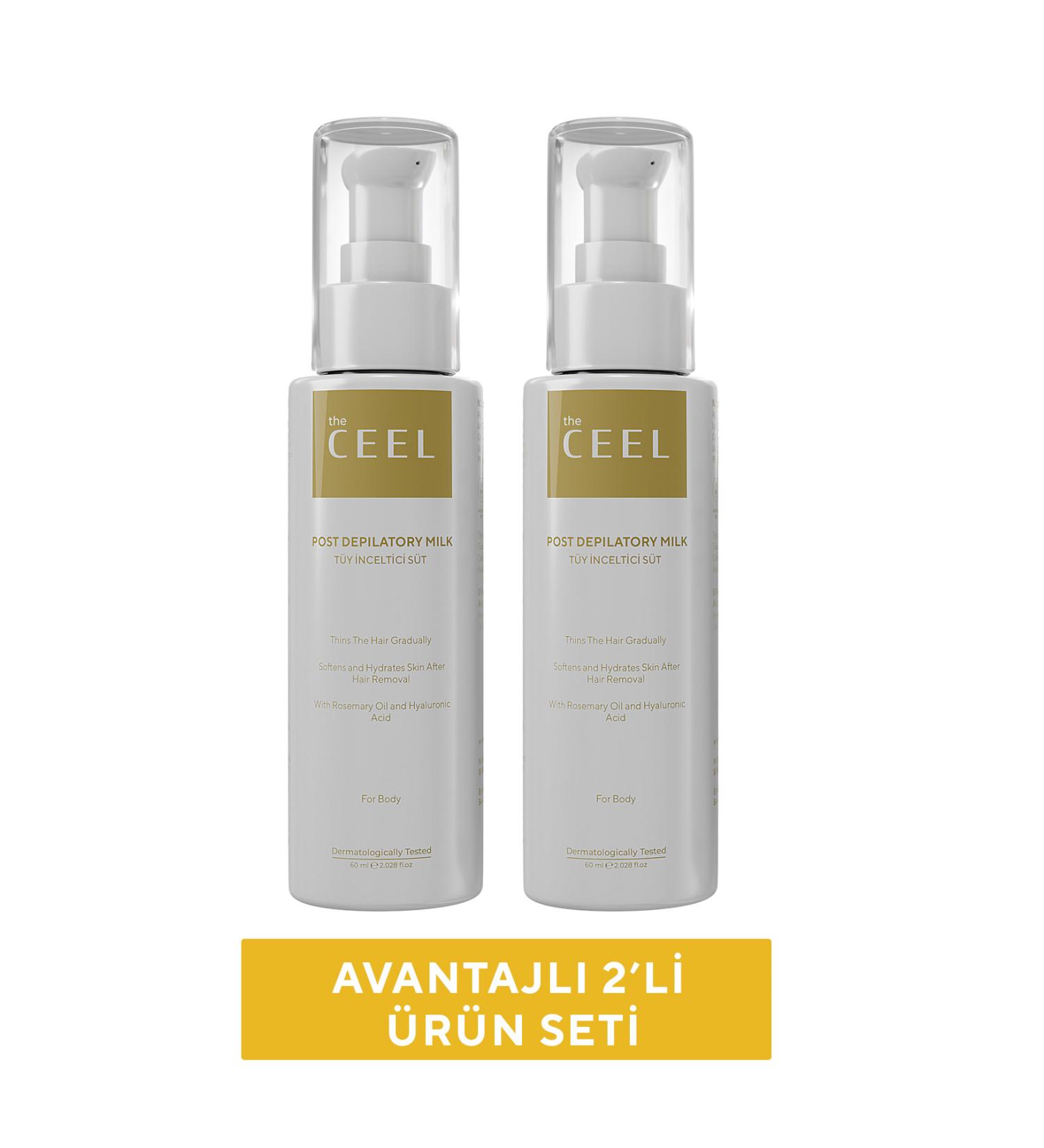 The Ceel 2-Pack Hair and Moisturizing Milk Nettle & Hyaluronic Acid Essence 60 ml - Buy Online on GoSupps.com
