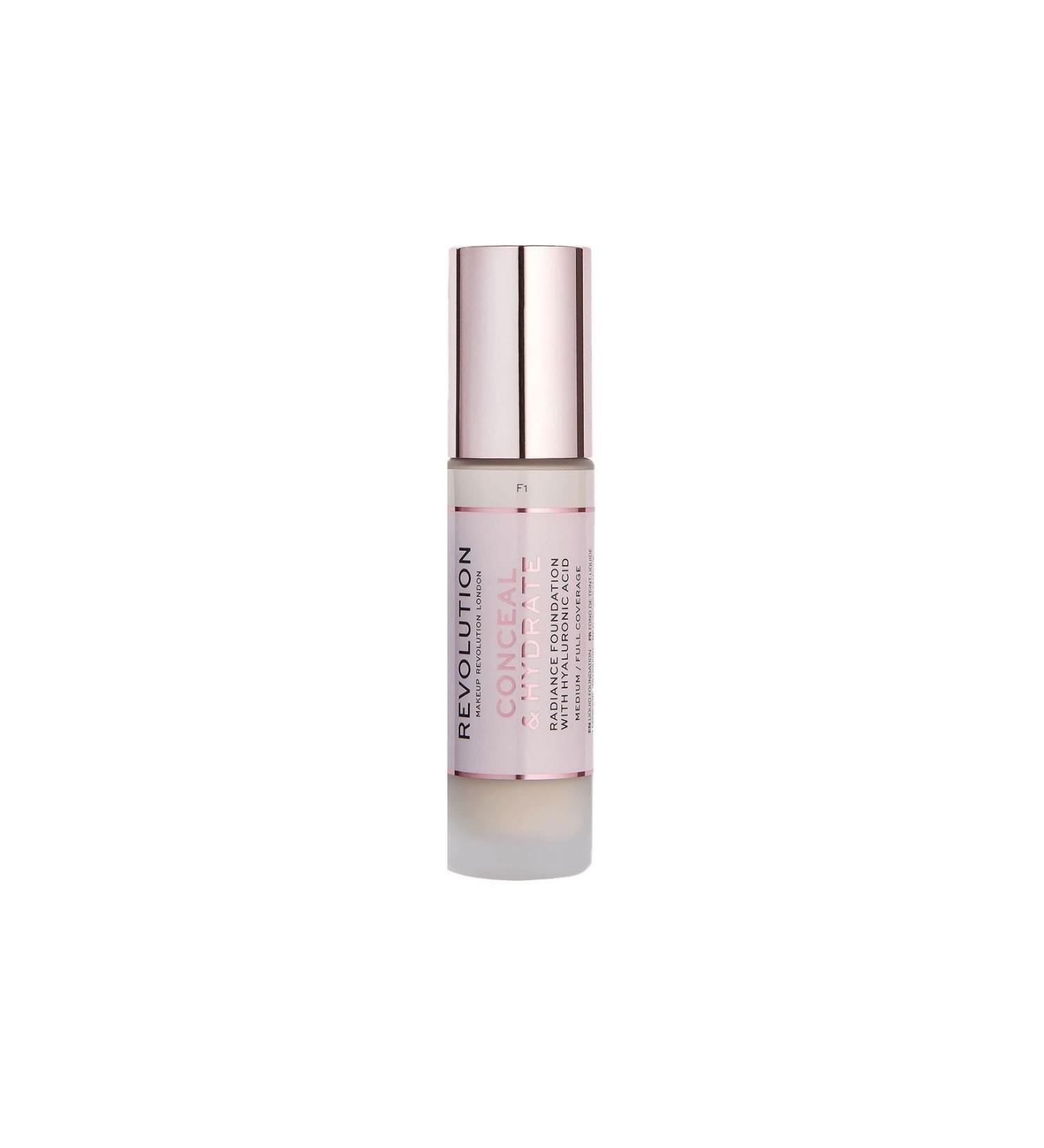 Revolution Conceal And Hydrate Foundation F1 - Buy Online on GoSupps.com