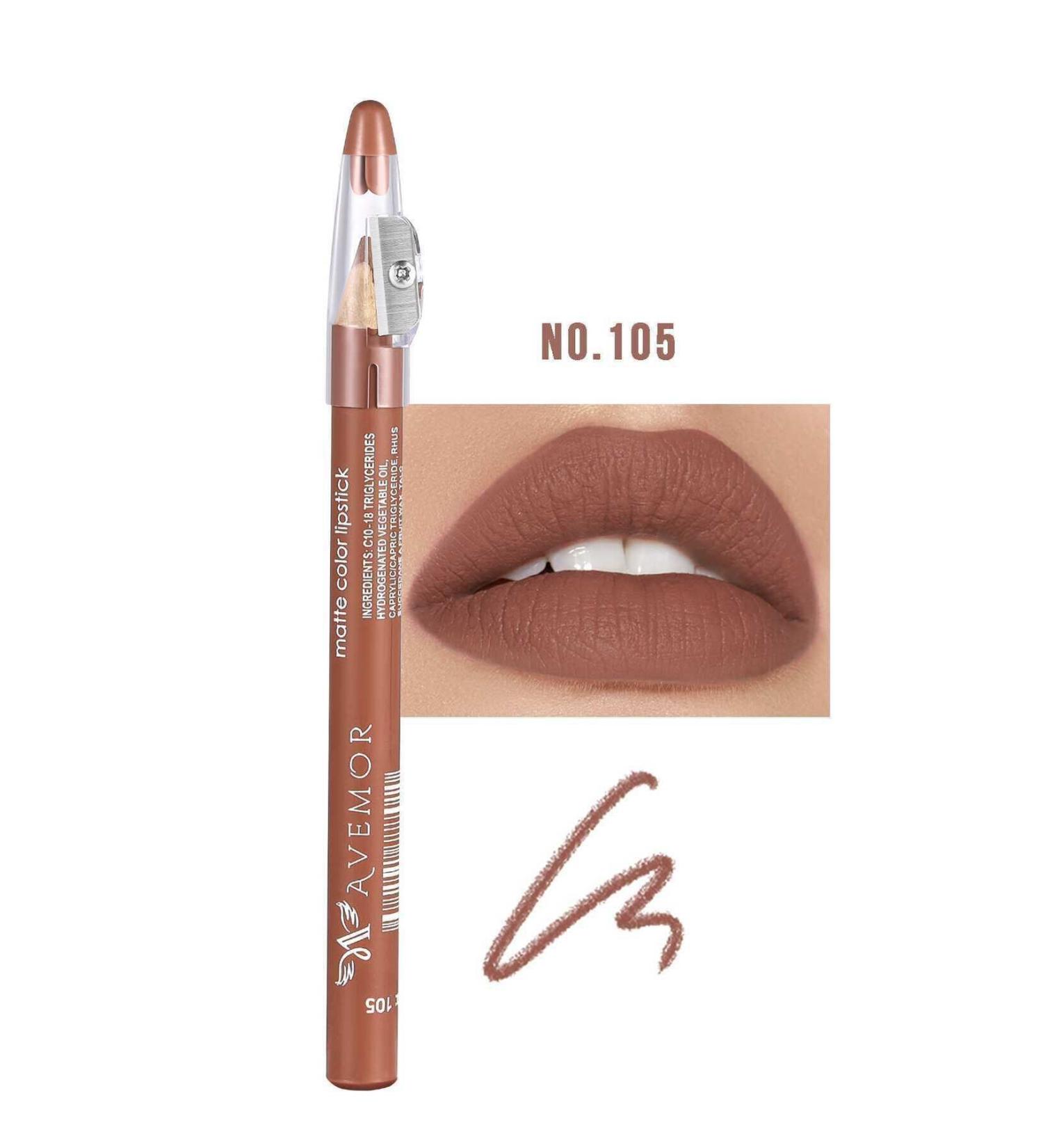 AVEMOR Jumbo Lip Pencil-matte Color Lipstick