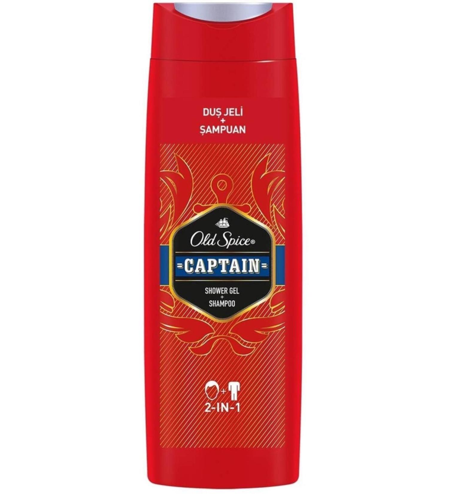 Old Spice Brand: Captain Men's Shower Gel & Shampoo 400 Ml Category: Shower Gel