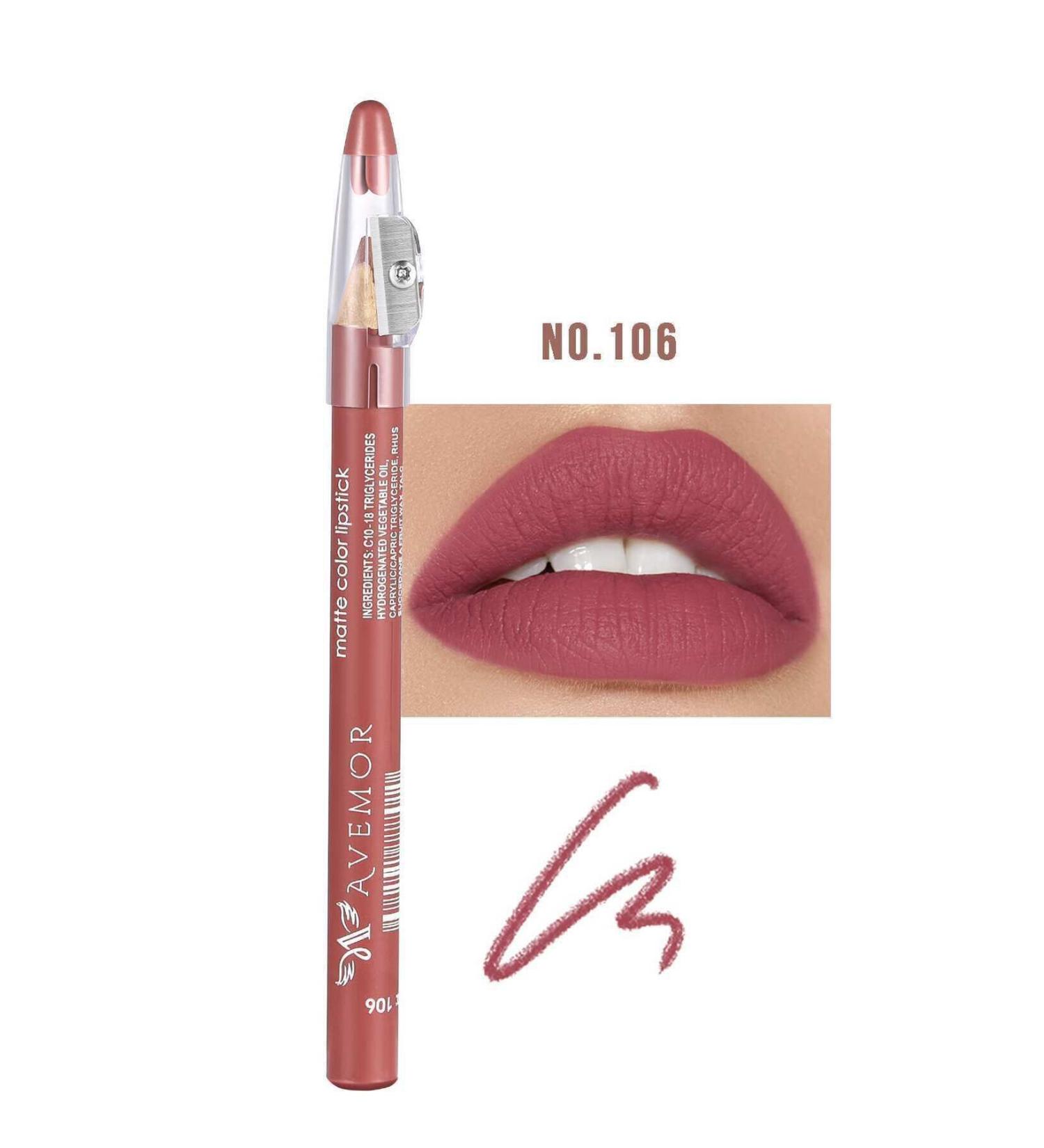 AVEMOR Jumbo Lip Pencil-matte Color Lipstick