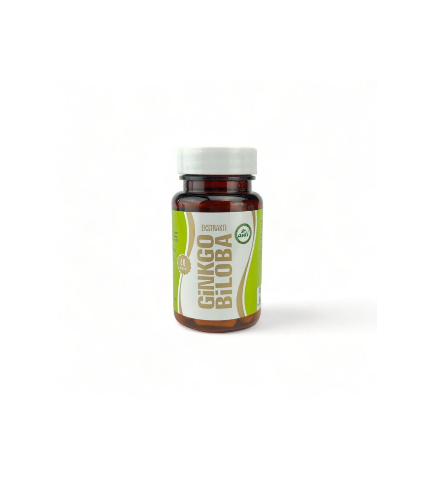 Anti Natural Anti Ginkgo Biloba Extract 30 Capsules - Buy Online on GoSupps.com