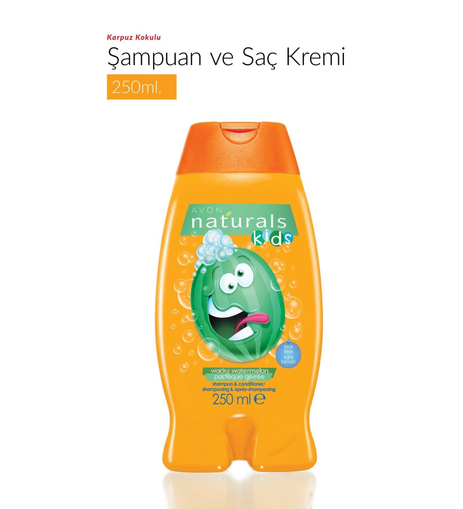 Avon Naturals Kids Watermelon Scented Shampoo and Conditioner