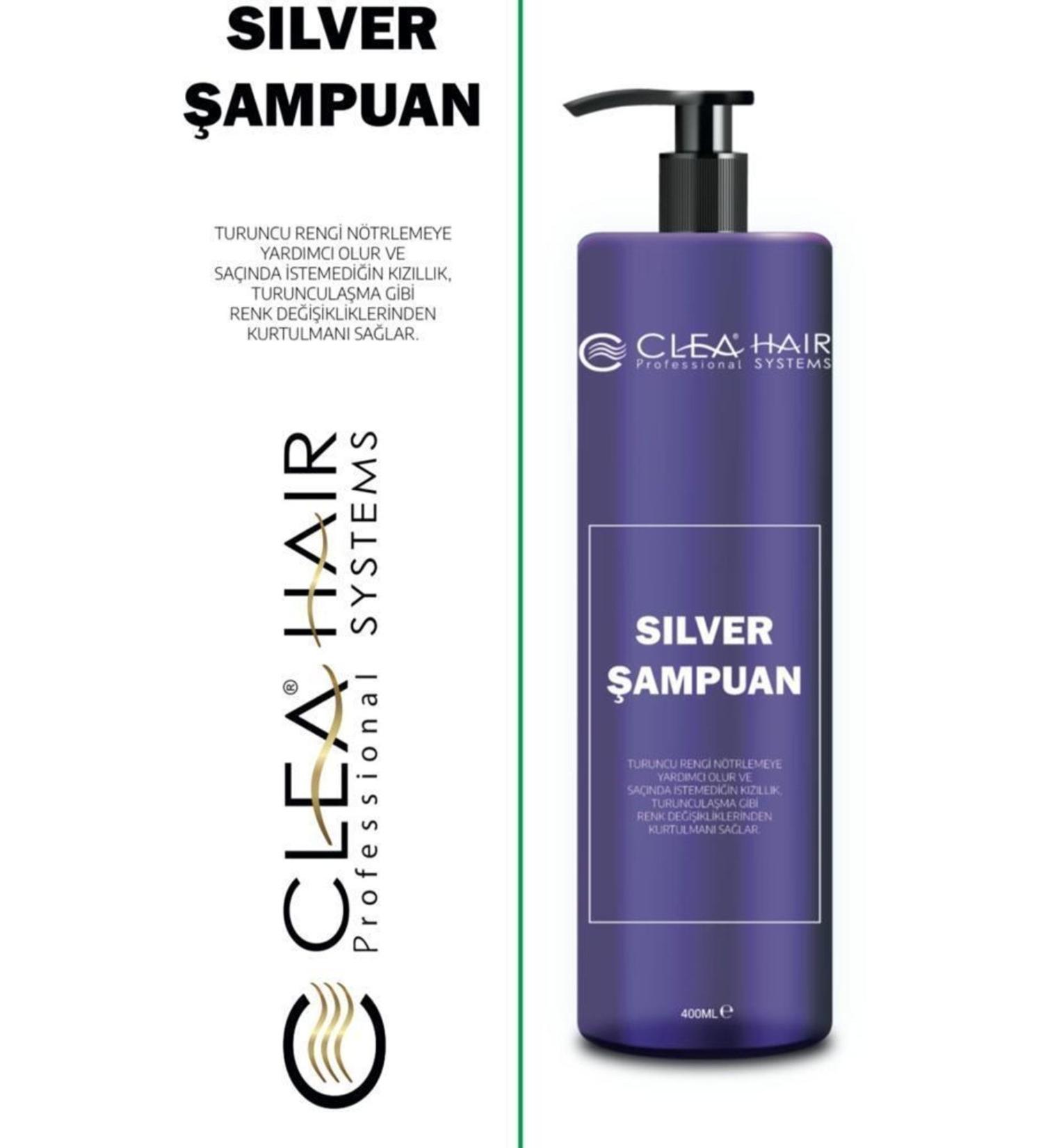 CleaHair Silver Shampoo 400ml