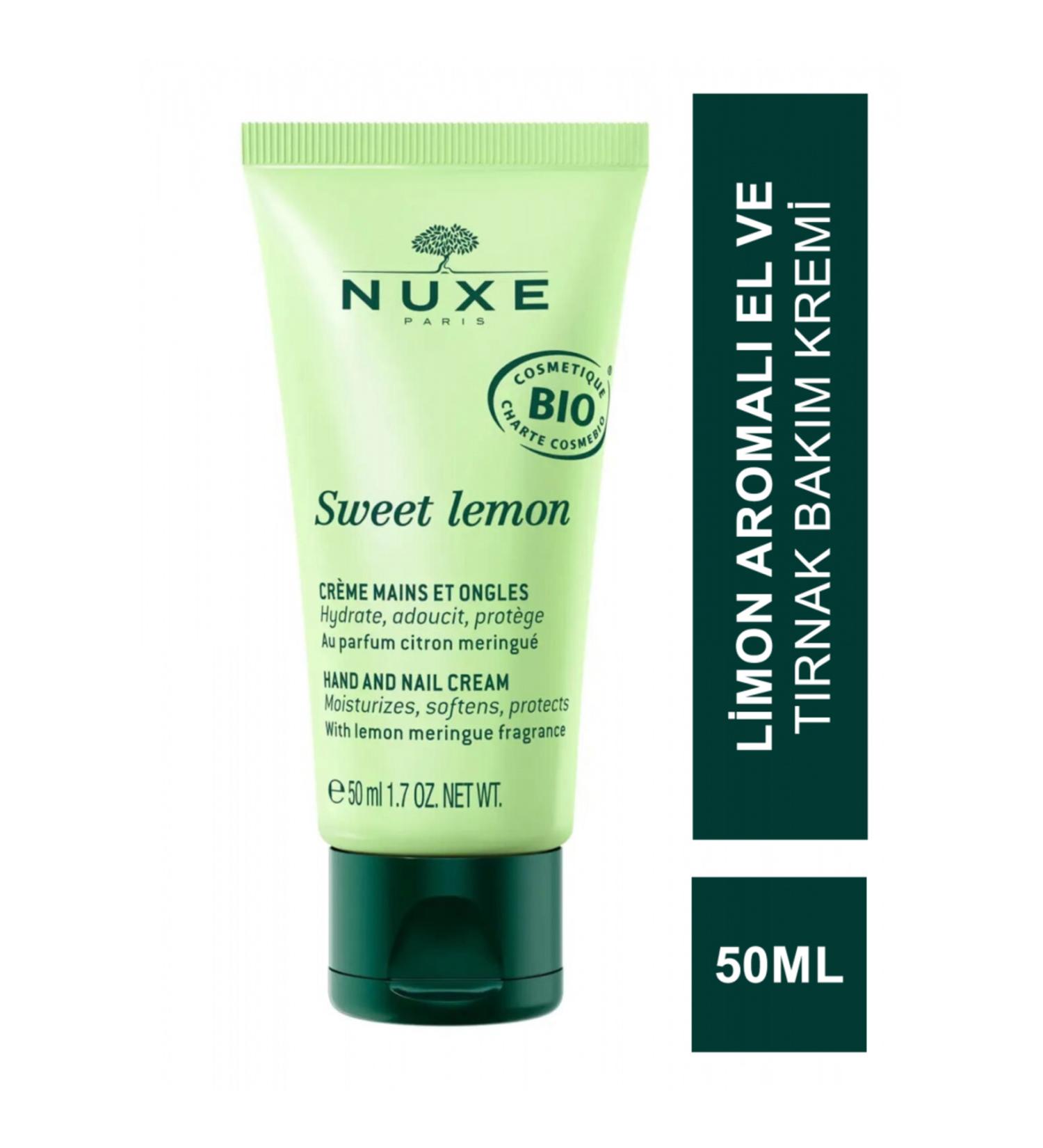 Nuxe Sweet Lemon Hand & Nail Cream 50 ml