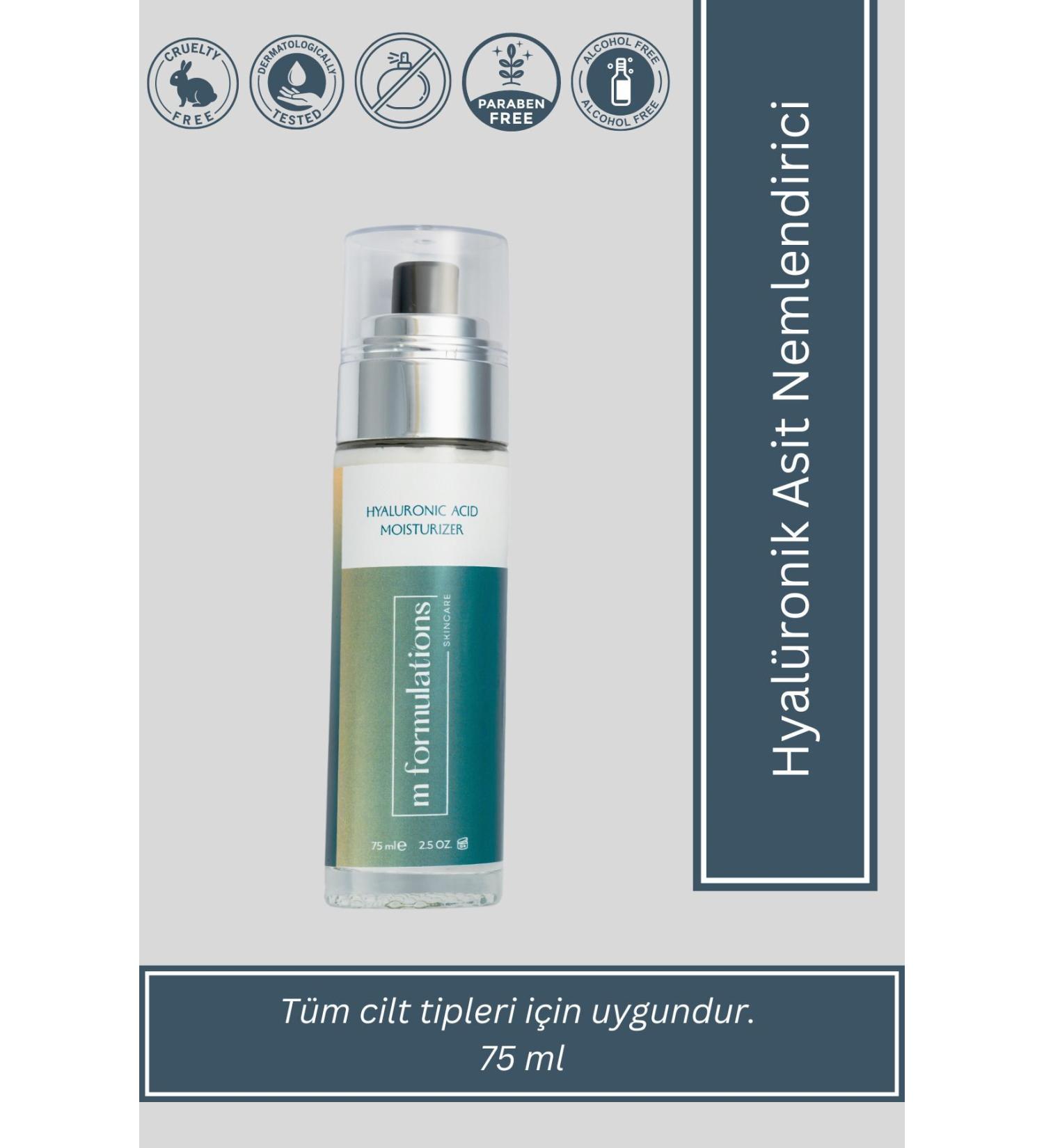 M Formulations Hyaluronic Acid Moisturizer 75ml