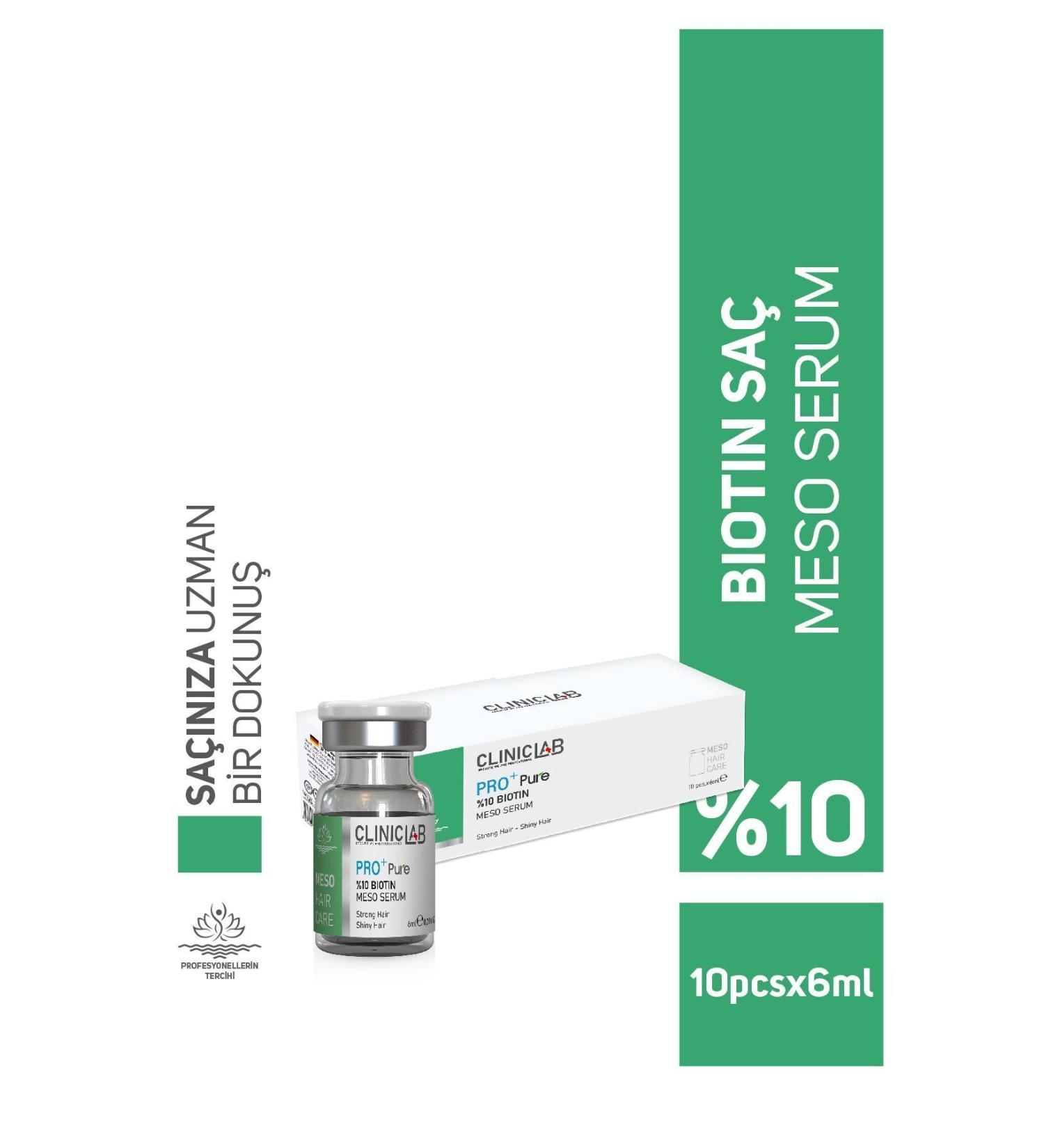 Cliniclab Pro+ Pure Biotin Meso Serum 6 ml x 10 pcs