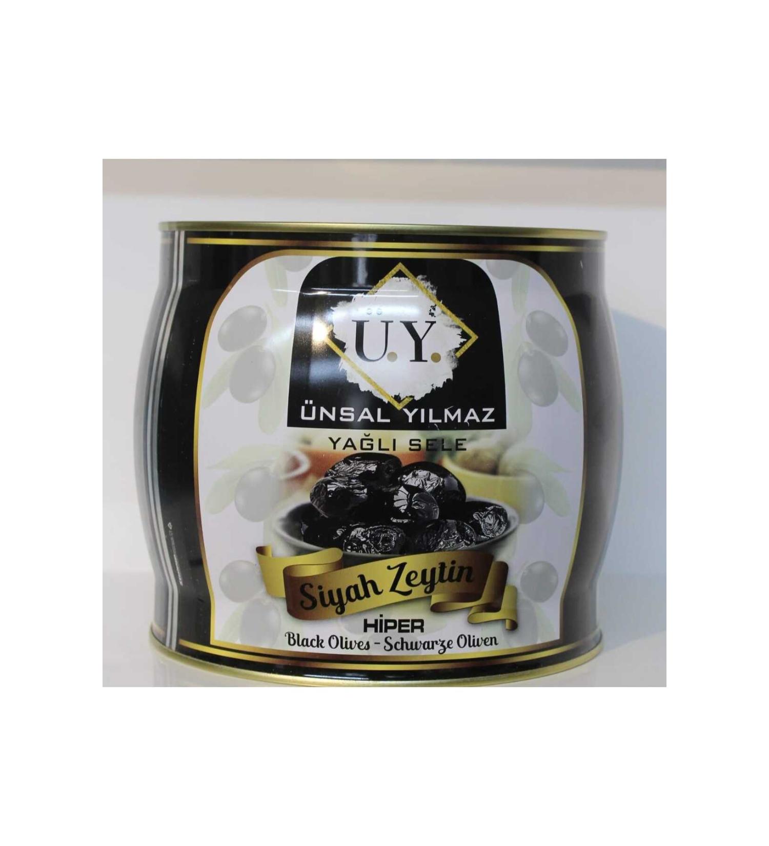 UNSAL YILMAZ special gemlik barrel tin special selection olive 1800 gr net