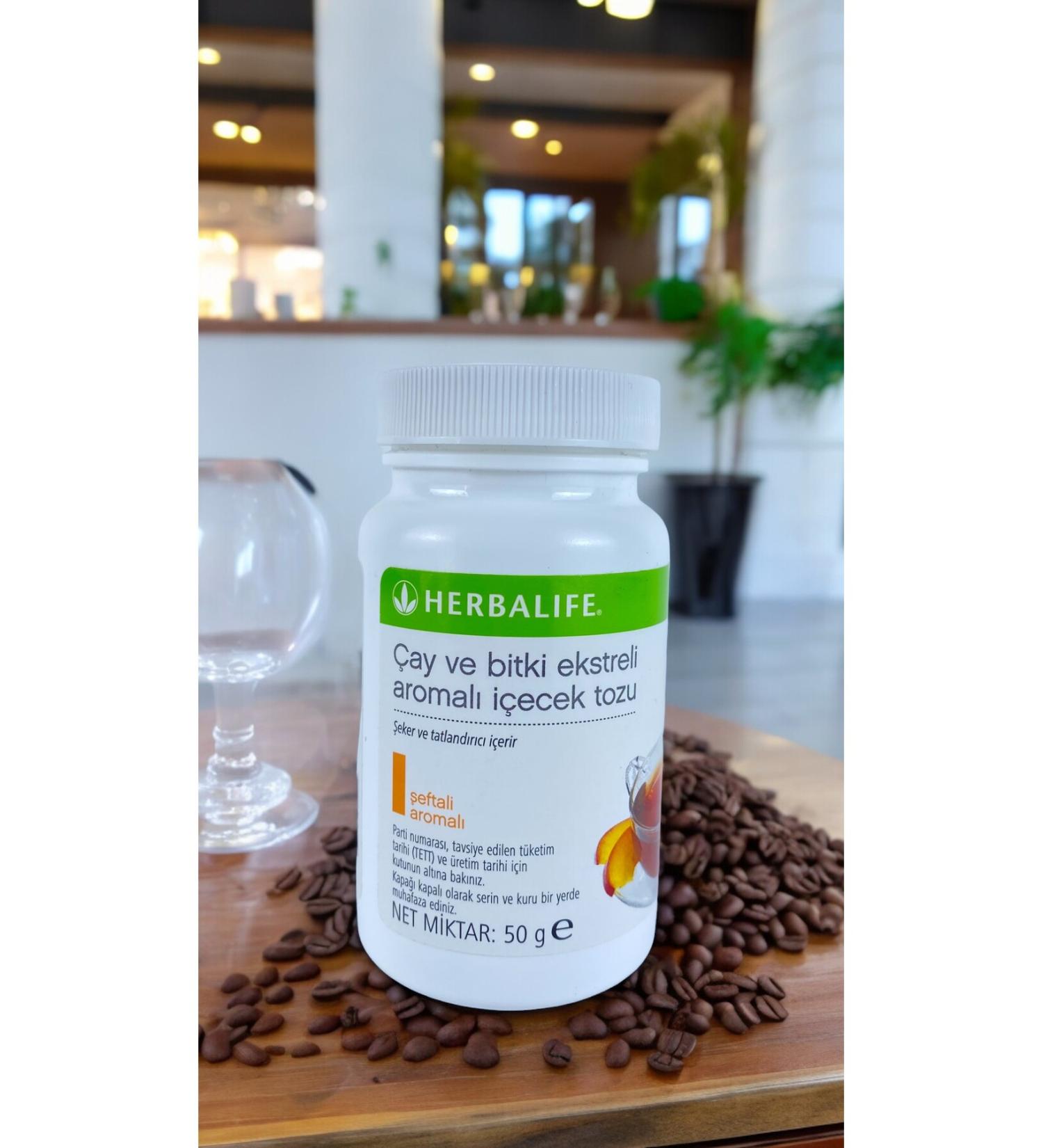 Herbalife Herbal Concentrate Tea Peach Flavor 50 G - Buy Online on GoSupps.com