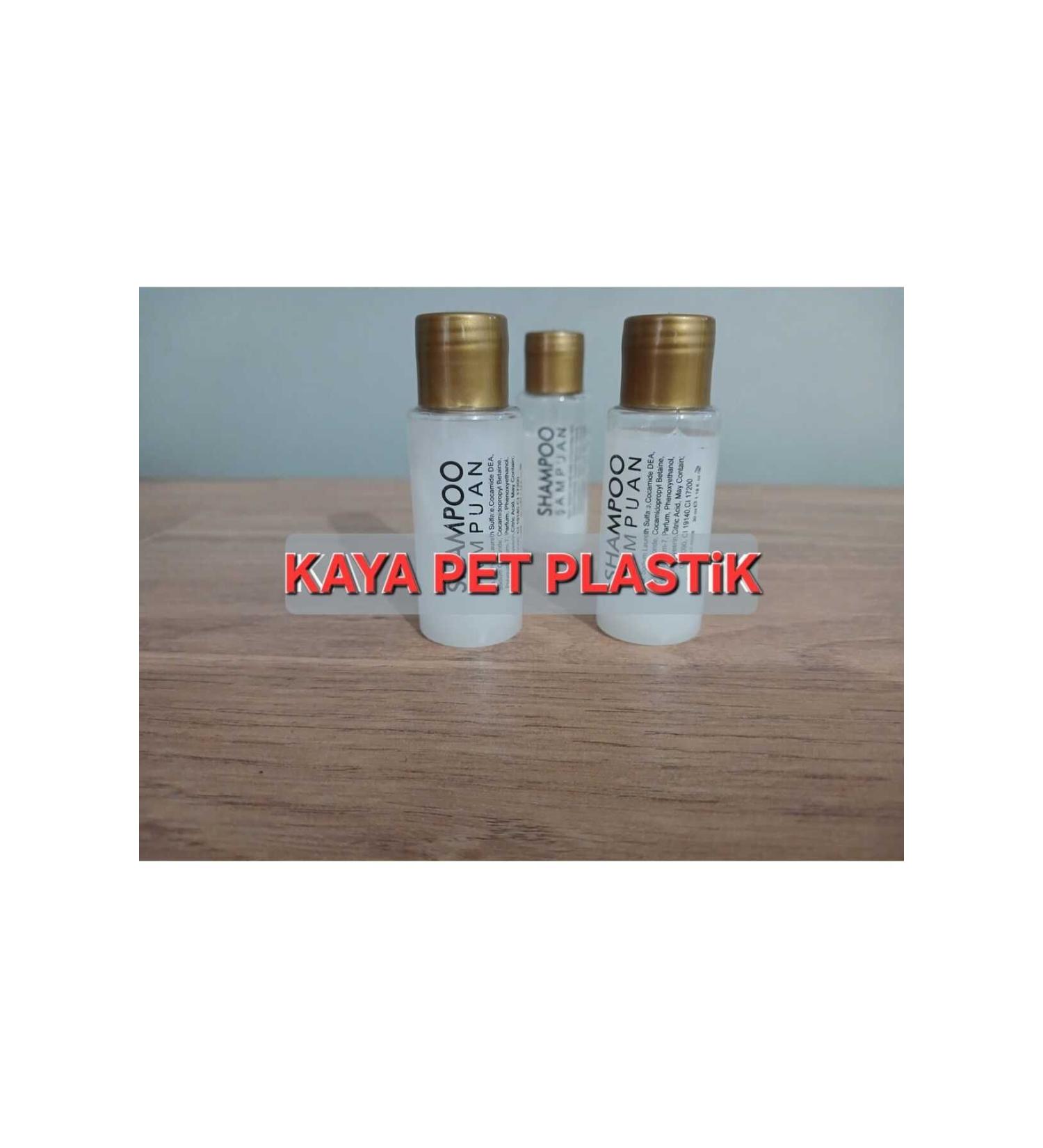 KAYAPETLAST K 400 PIECES SHAMPOO 30 ML. PRINTED. HOTEL BATH MATERIAL. TRAVEL SIZE. DISPOSABLE.