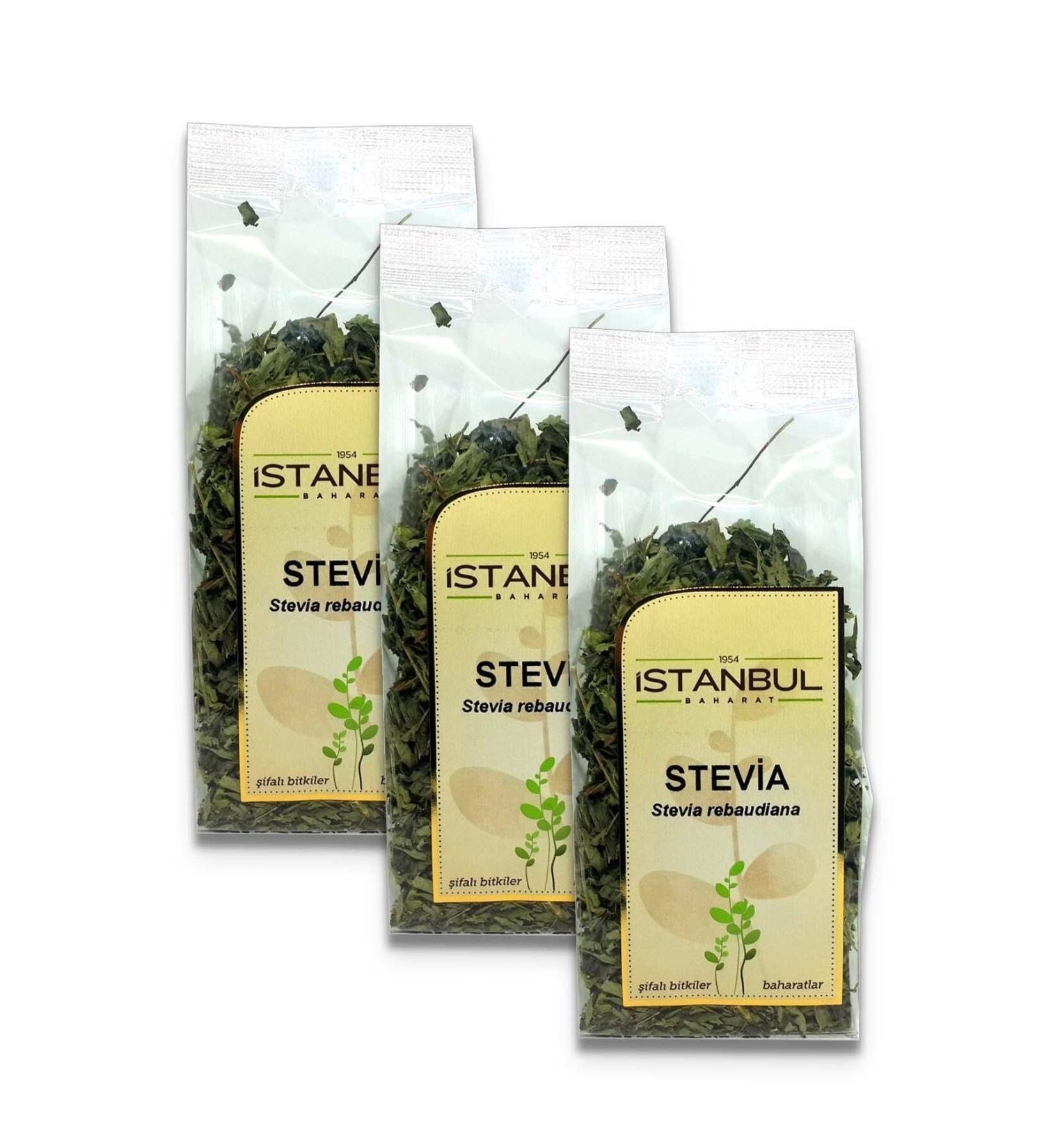Istanbul Spice Stevia Leaf (SUGAR GRASS) 20 gr X 3 Pieces