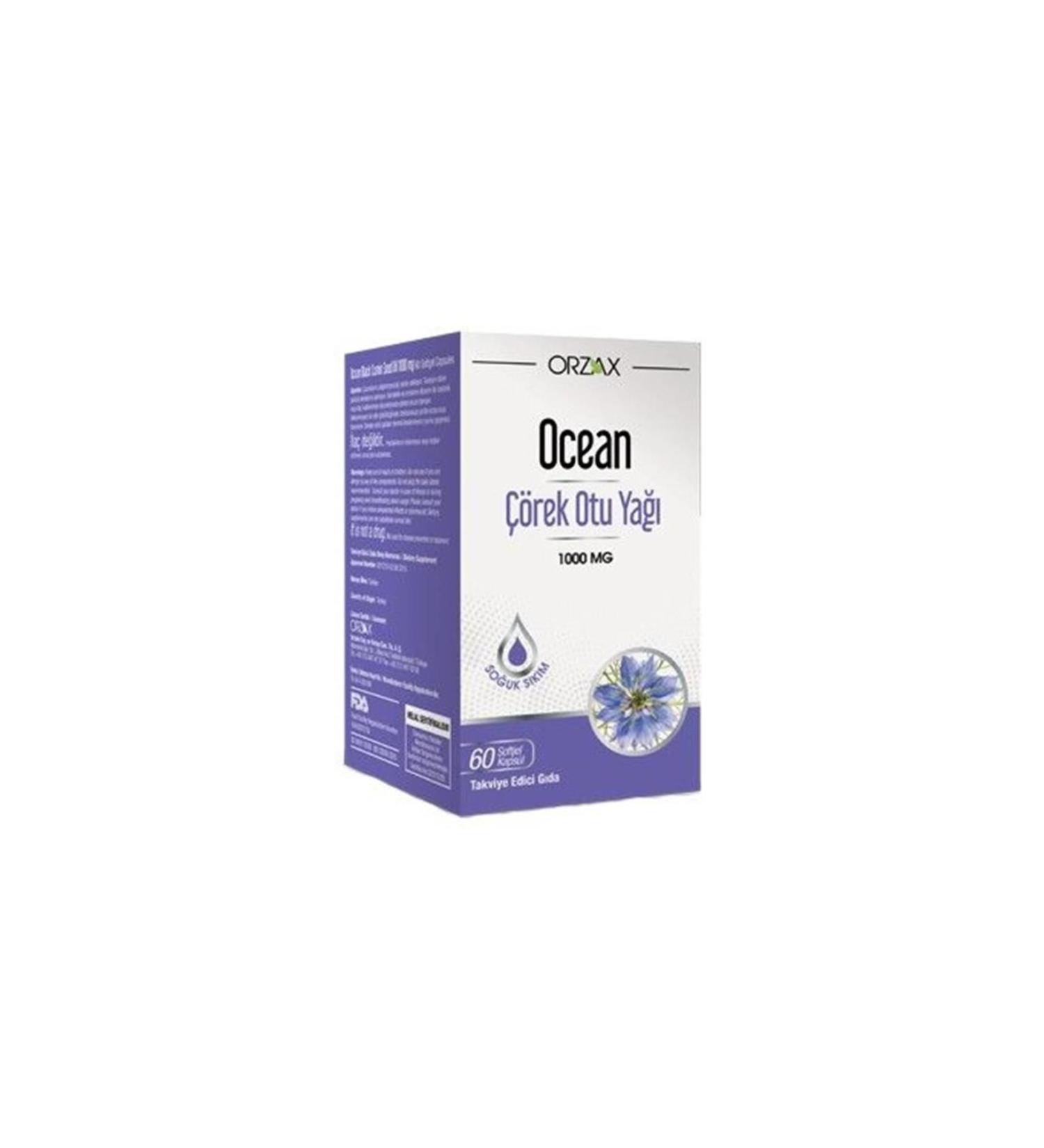 Ocean Black Cumin Oil 60 Capsules