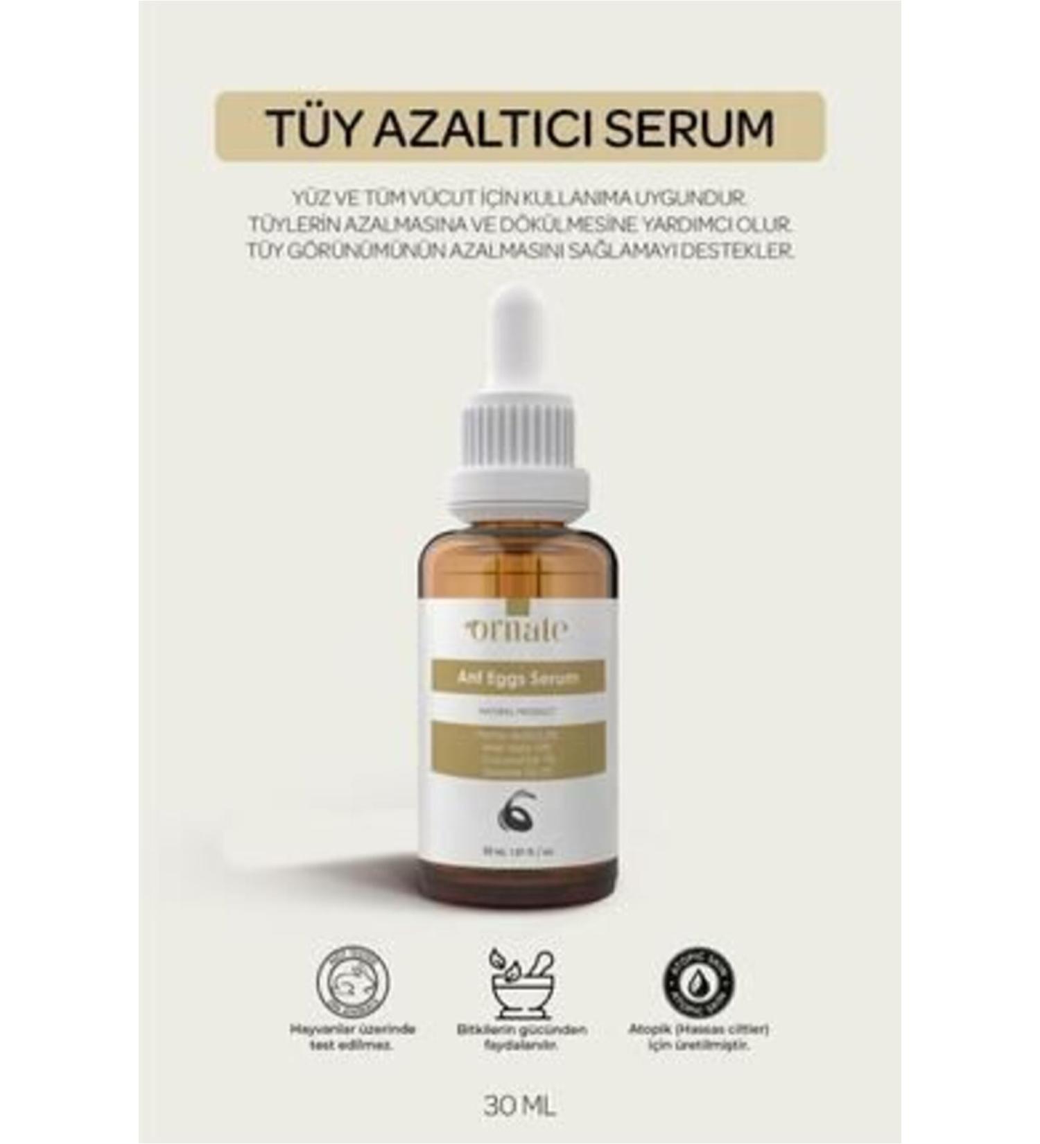 ORNATE Ant Egg Oil Hair Removal and Reducing Serum - Buy Online on GoSupps.com