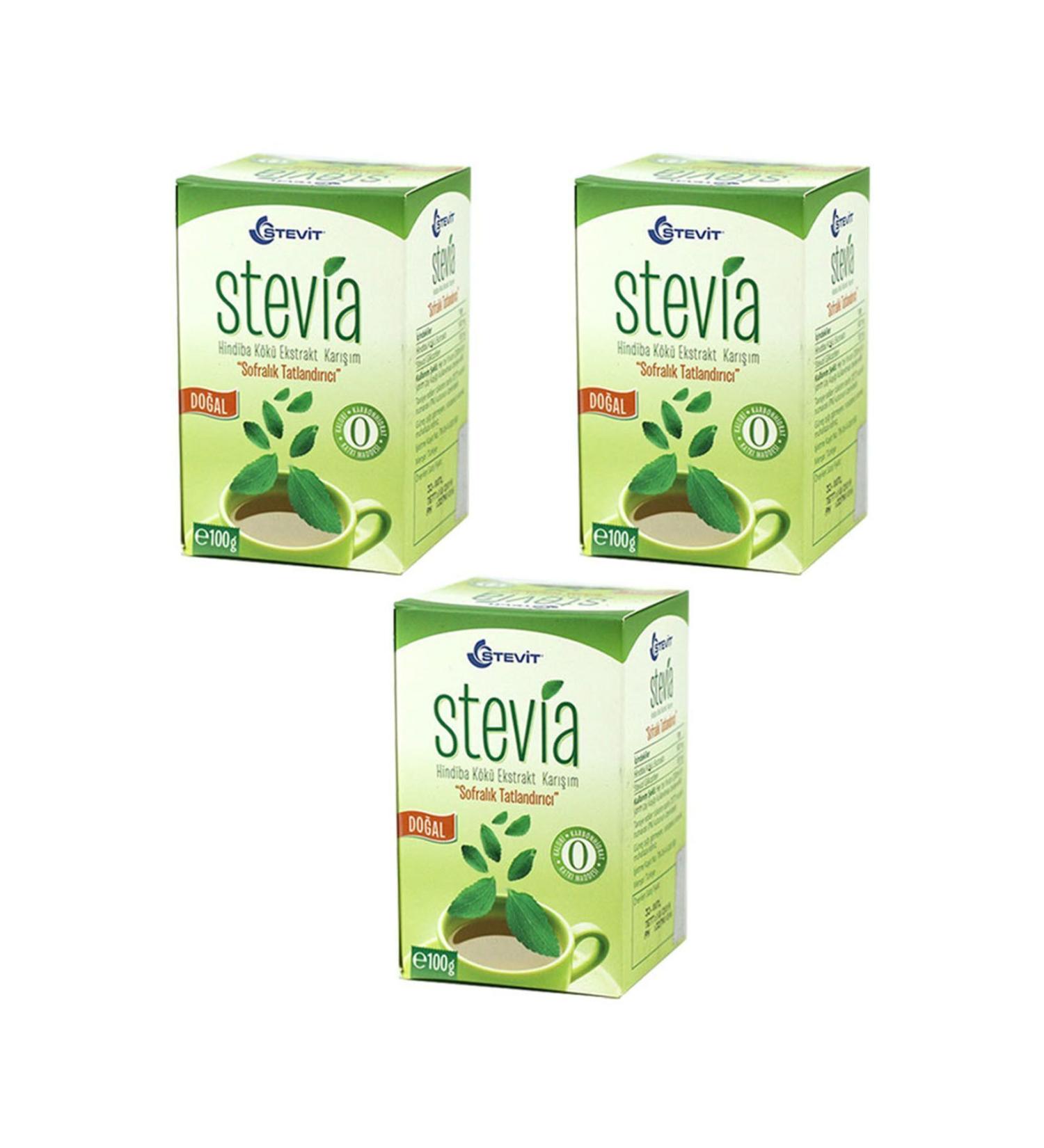 Balen (STEV T) Stevia Chicory Root Extract. Mixture 100 gr X 3 Pieces