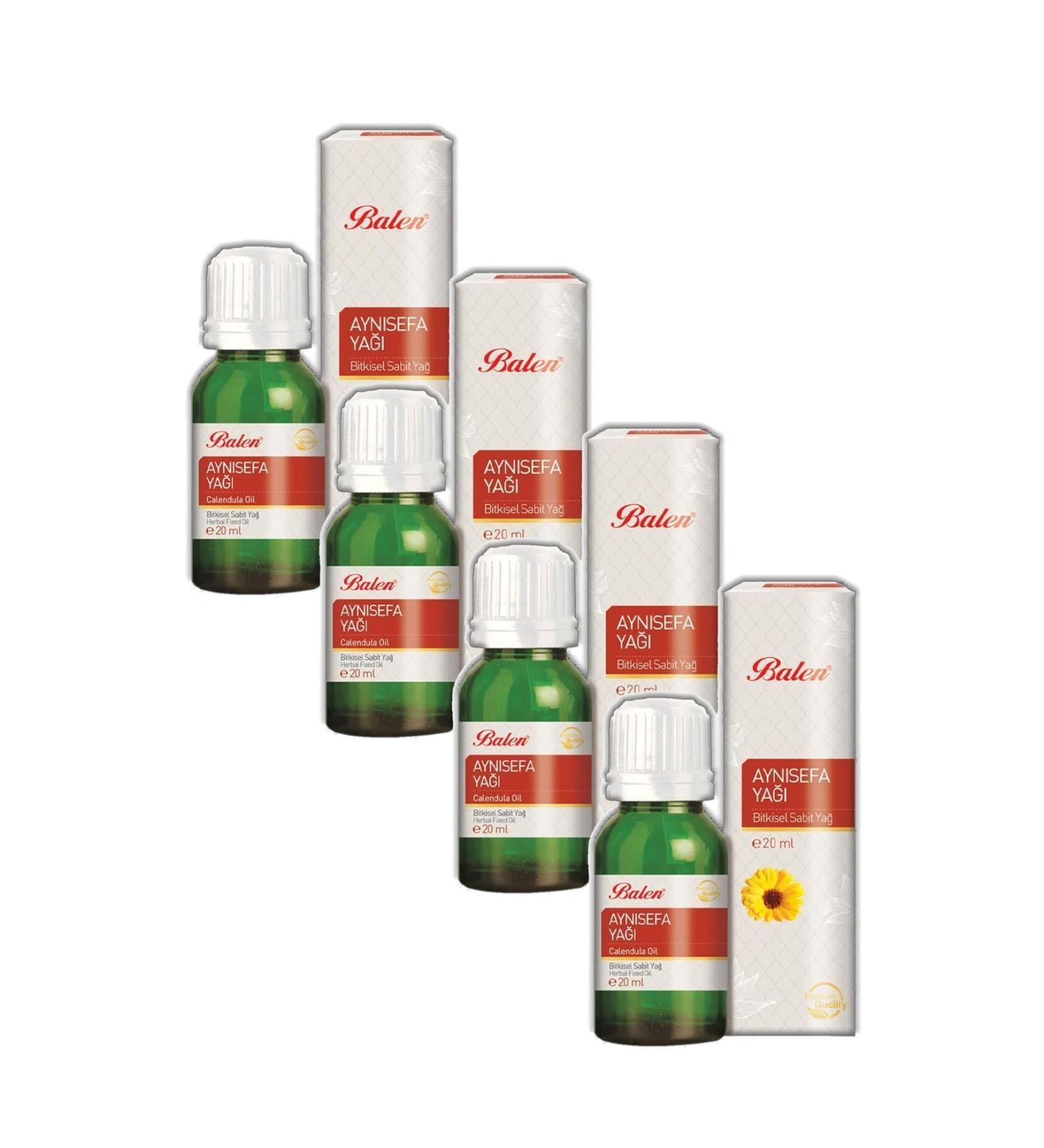 Balen Calendula Oil (MACERATING) 20 ml 4 Pieces