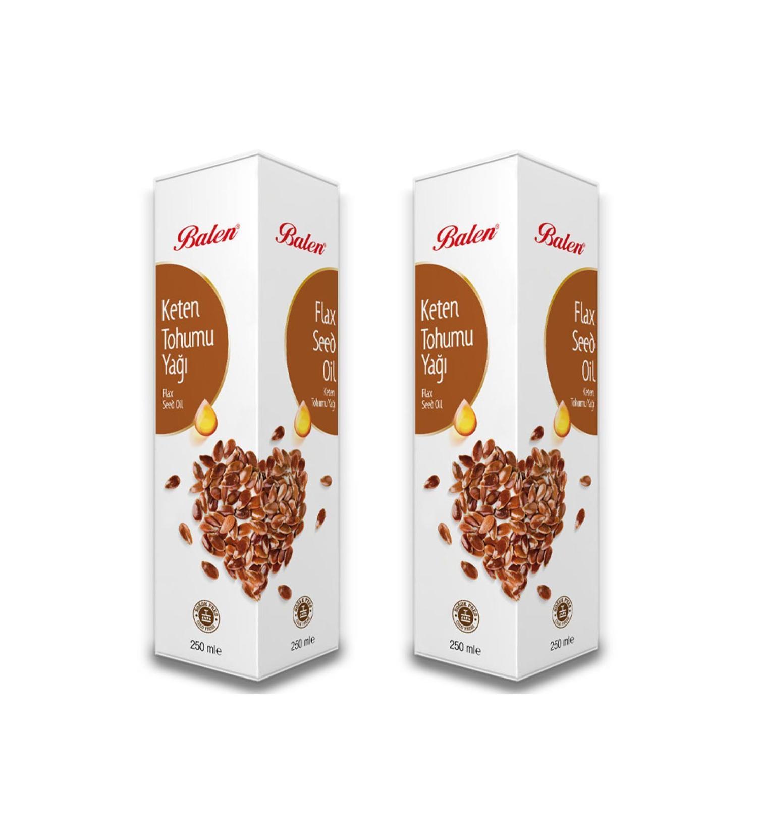 Balen Linseed Oil Cold Press 2 X 250 ml - Buy Online on GoSupps.com