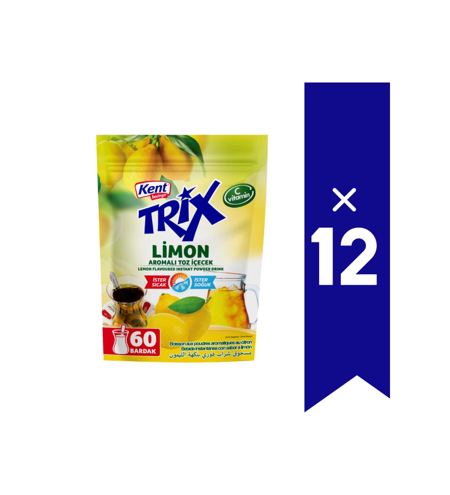 Kent Boringer Lemon Flavored Powder Drink 300 gr (Hot & Cold) x12 PIECES
