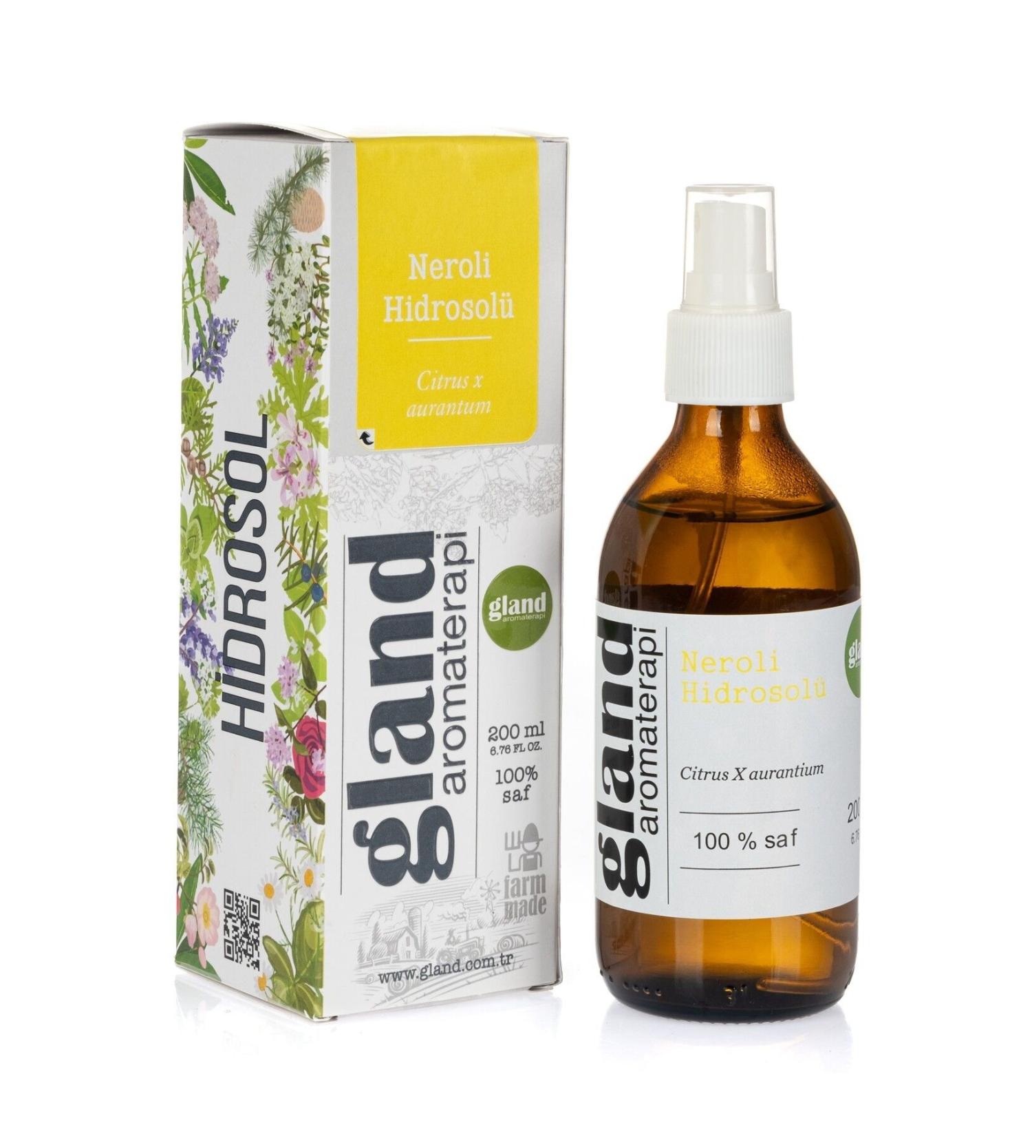 GLAND Aromatherapy Neroli Hydrosol 200 Ml - Buy Online on GoSupps.com