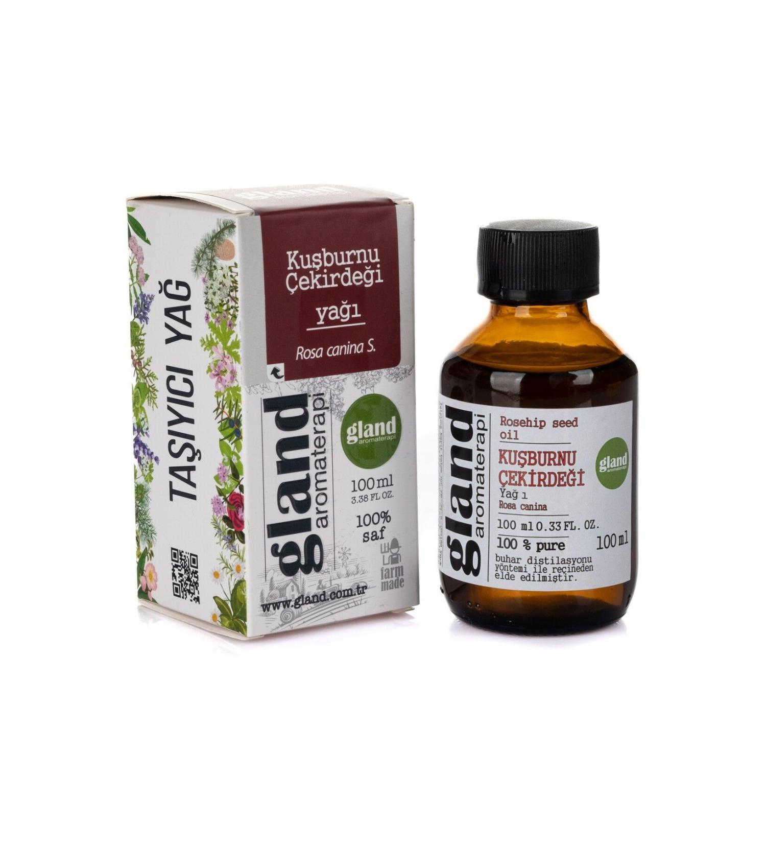 gland Rosehip Seed Oil 100 ml - Buy Online on GoSupps.com